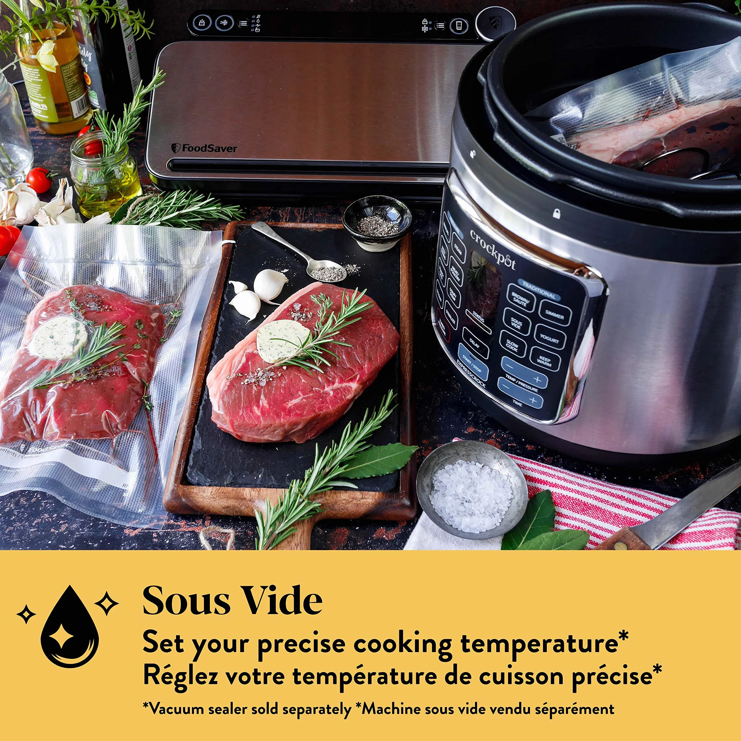 Crock-pot TURBO Express MultiCooker 5.6l, 6 Persone,Programmabile,14 funzioni pre-impostate,Cottura a Pressione, Vapore,Slow Cooker,Rosolatura,Sous Vide,Bollitura,Sterilizzazione,Yogurt,1400W,Argento