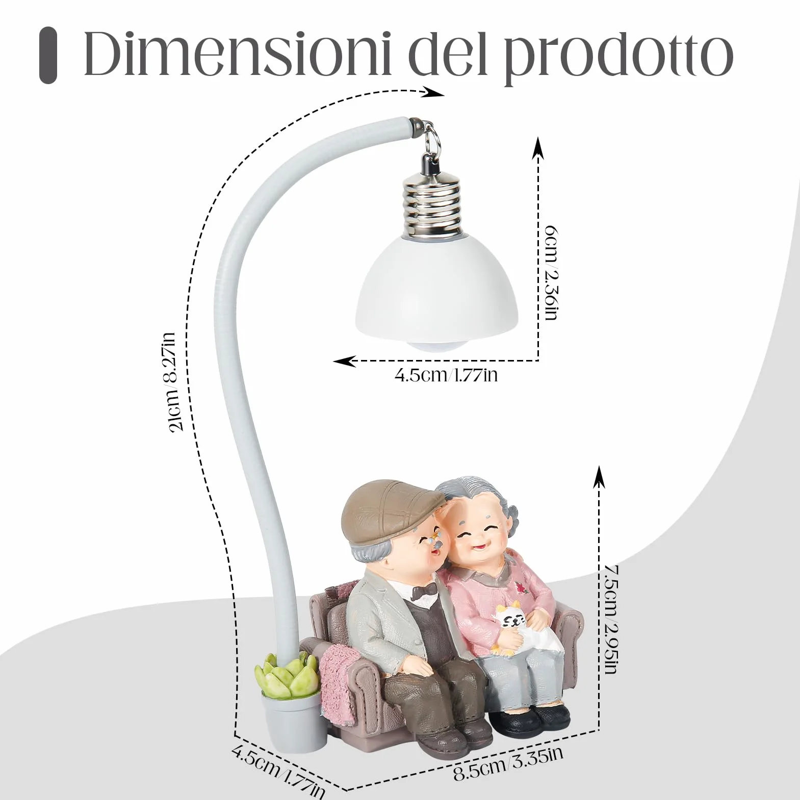 Regalo Anniversario Matrimonio Coppia Nozze D'oro