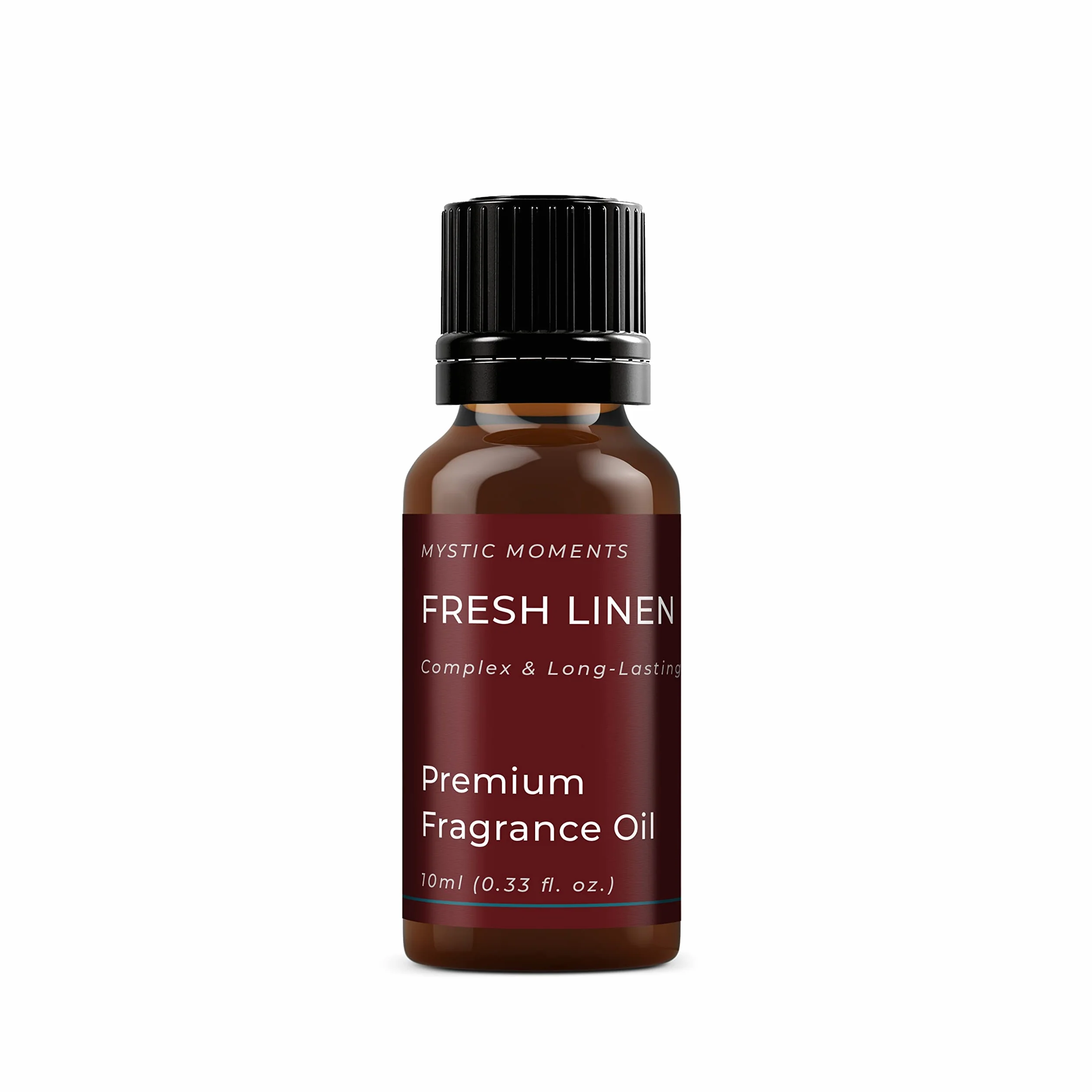 Mystic Moments | Olio di profumo di lino fresco - 10 ml - perfetto per saponi, candele, bombe da bagno, bruciatori ad olio, diffusori e articoli per la cura della pelle e dei capelli