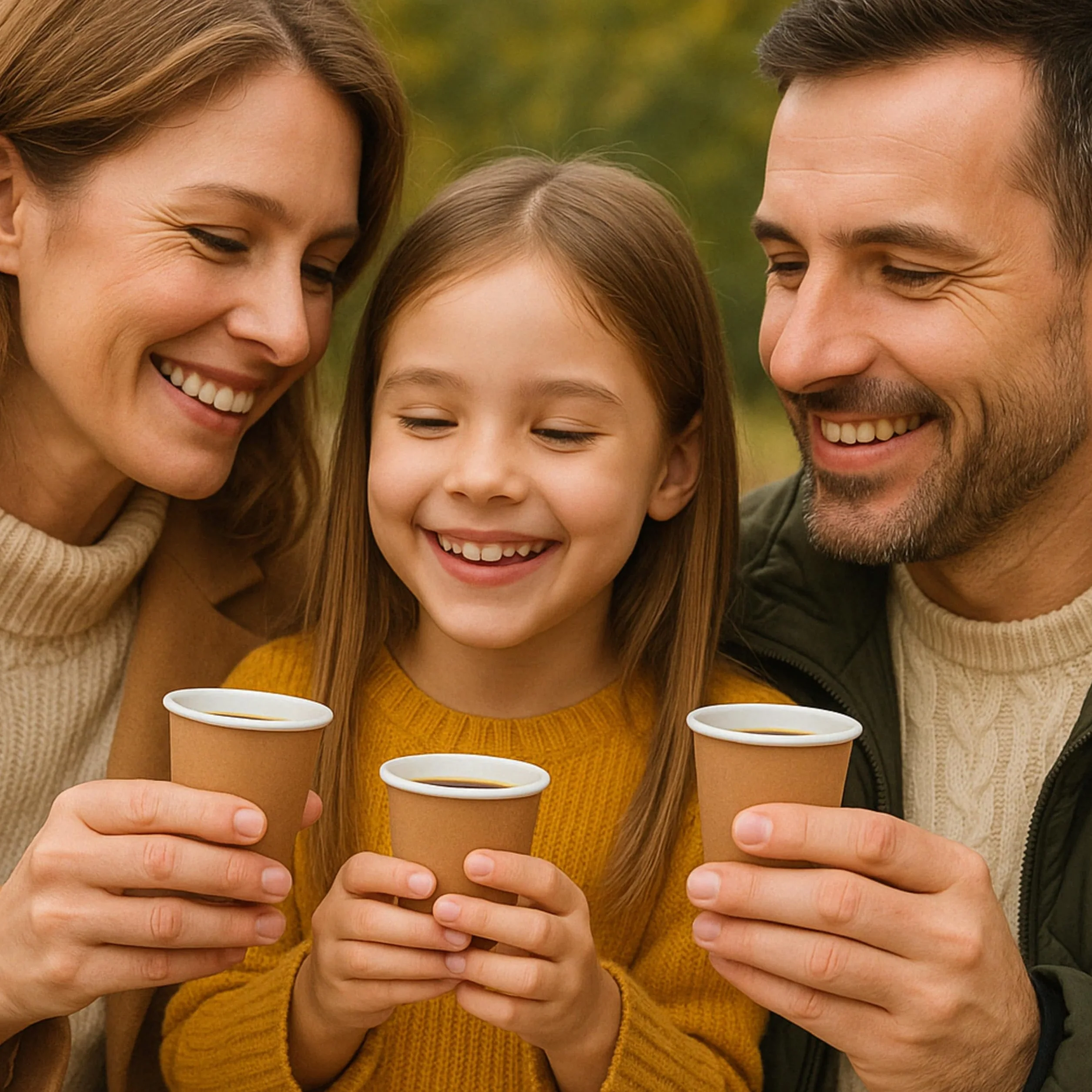 Set 500 Bicchieri Caffè Carta 90ml Monouso Biodegradabili Eco-friendly Made in Italy Avana