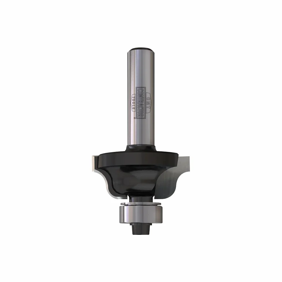 CMT Orange Tools K940-286 Fresa profilata HW Z2 S=8mm D=28.6mm | Metallo duro saldato, Z2 S=8mm, D=28.6mm, I=12.7mm, L=54mm, R=4mm, rotazione destra, utensile con cuscinetto di guida