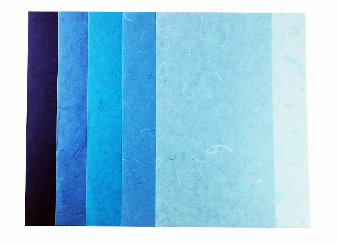 Carta di gelso Washi assortita 50 fogli per origami decoupage