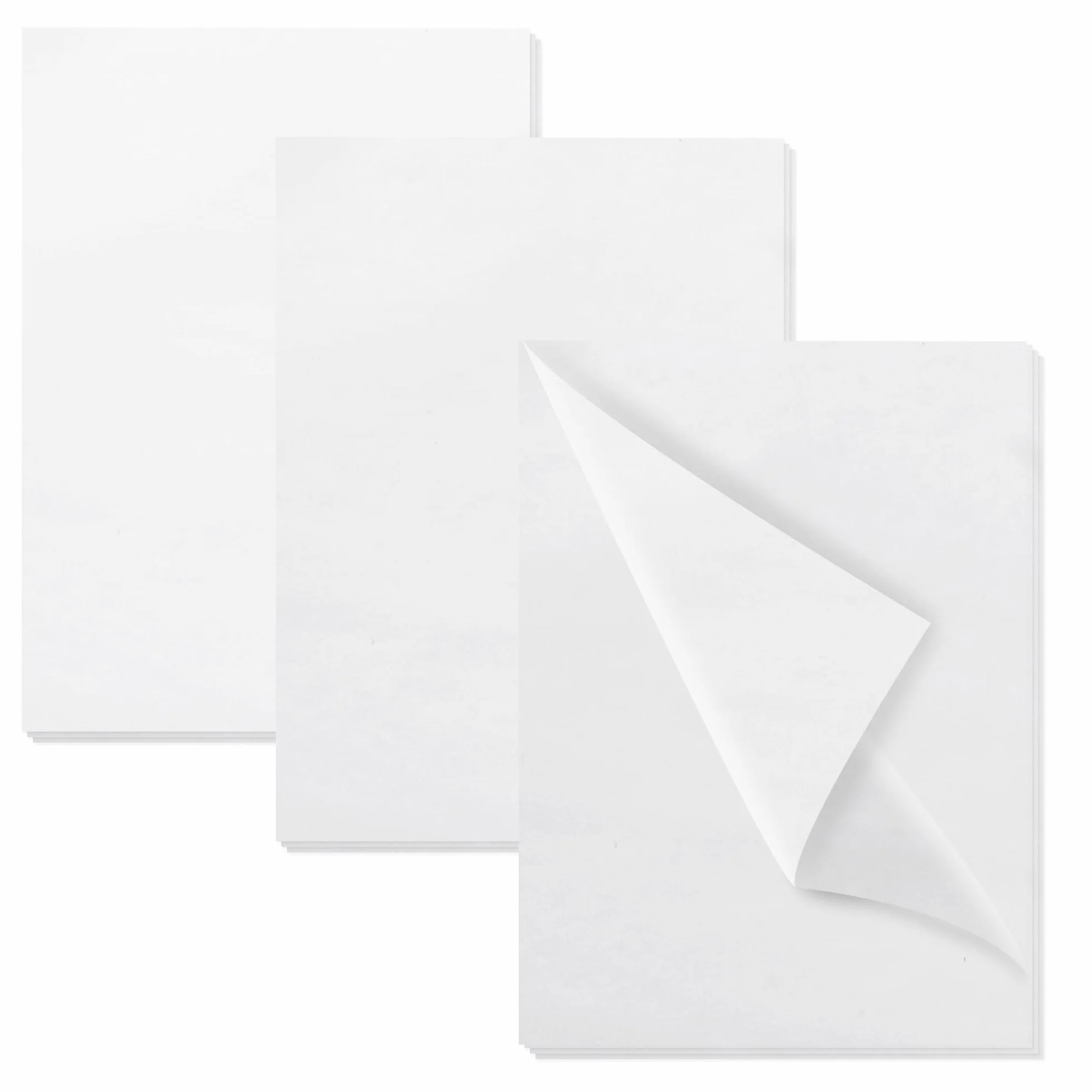 120 Fogli di Carta Velina Bianco, 50 x 70cm Carta Velina per Imballaggio,per Sacchetti Regalo,per Confezioni Regalo di Natale, Artigianato, Fai da te, Compleanni, Matrimoni (Bianco)