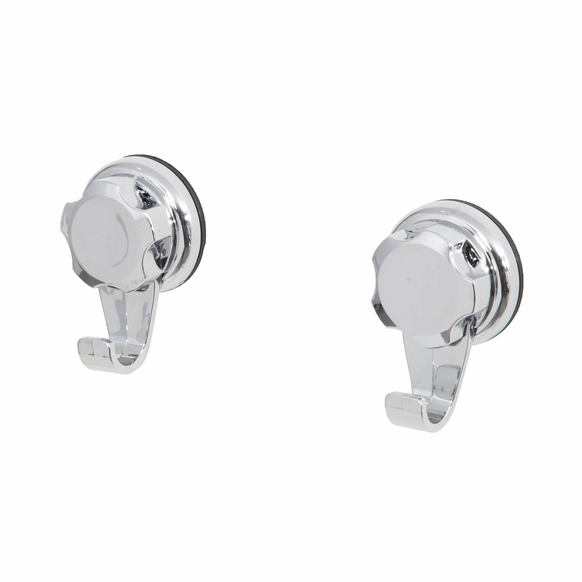 Compactor Bestlock Set 2 Ganci Piccoli da Parete, Fino a 3 kg, Acciaio Cromato Antiruggine, RAN4714