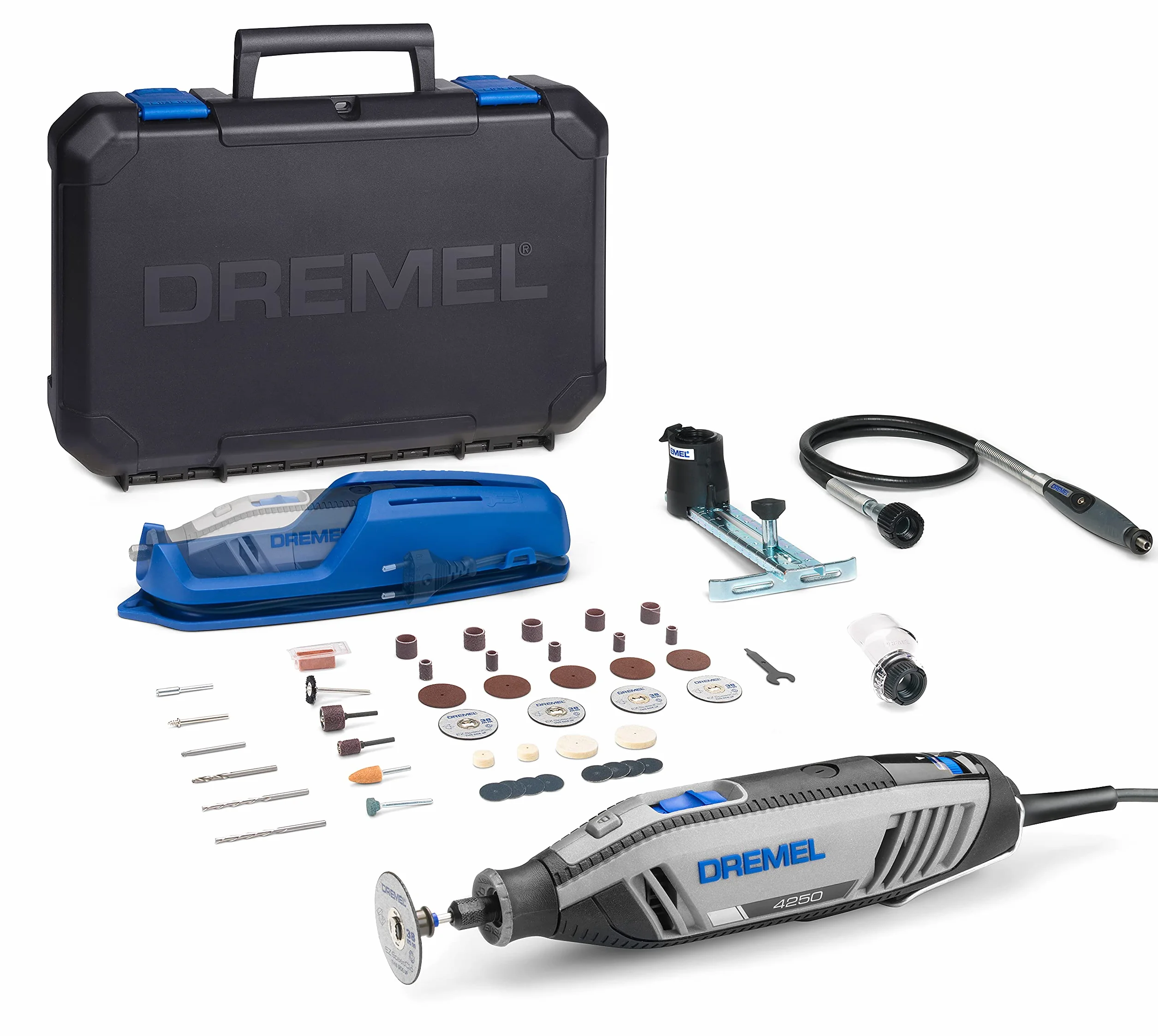 Dremel 4250 Utensile Rotante 175 W Kit Multiuso 45 Accessori Velocità Variabile 5000-35000 RPM