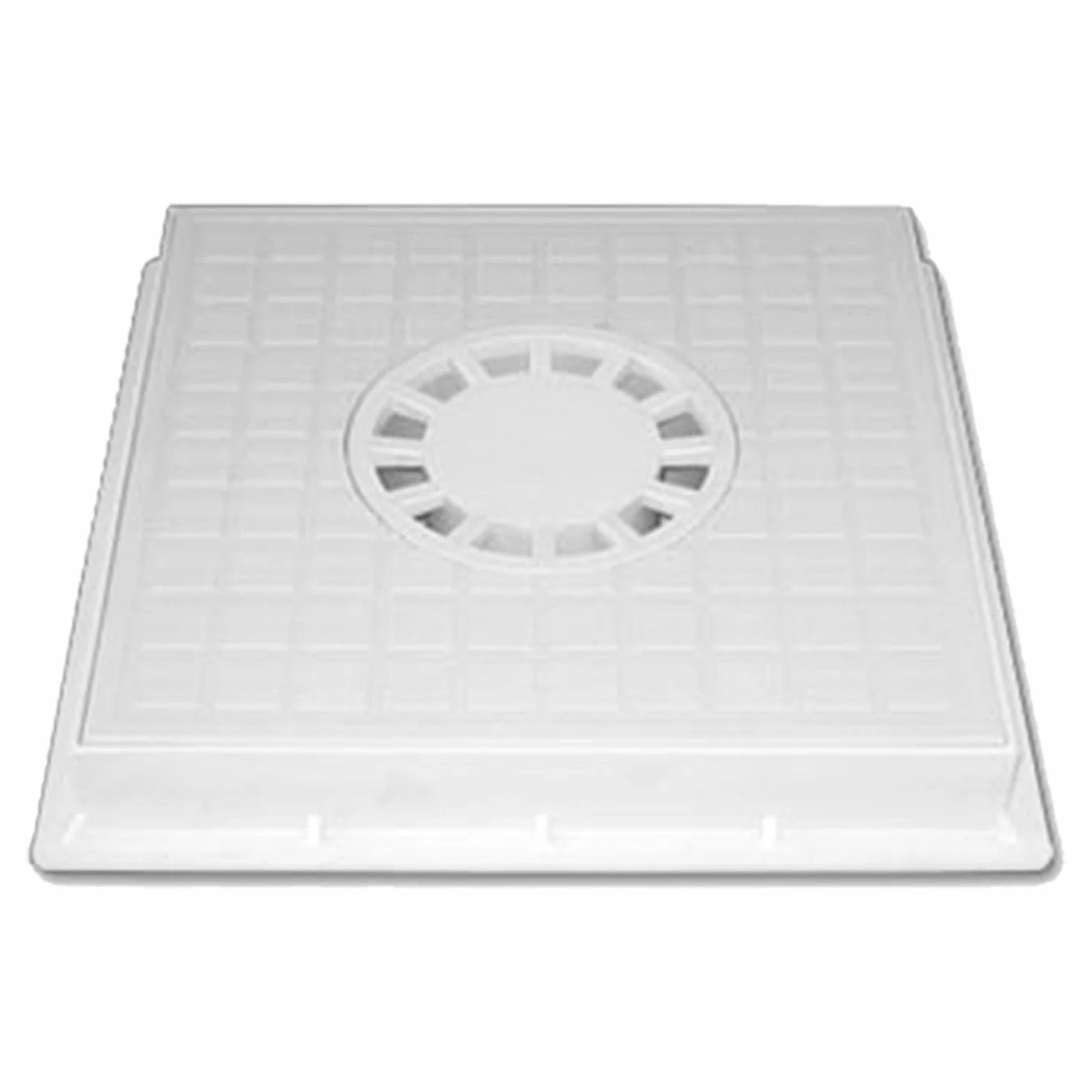 Chiusino con sifone centrale cm 40 x 40