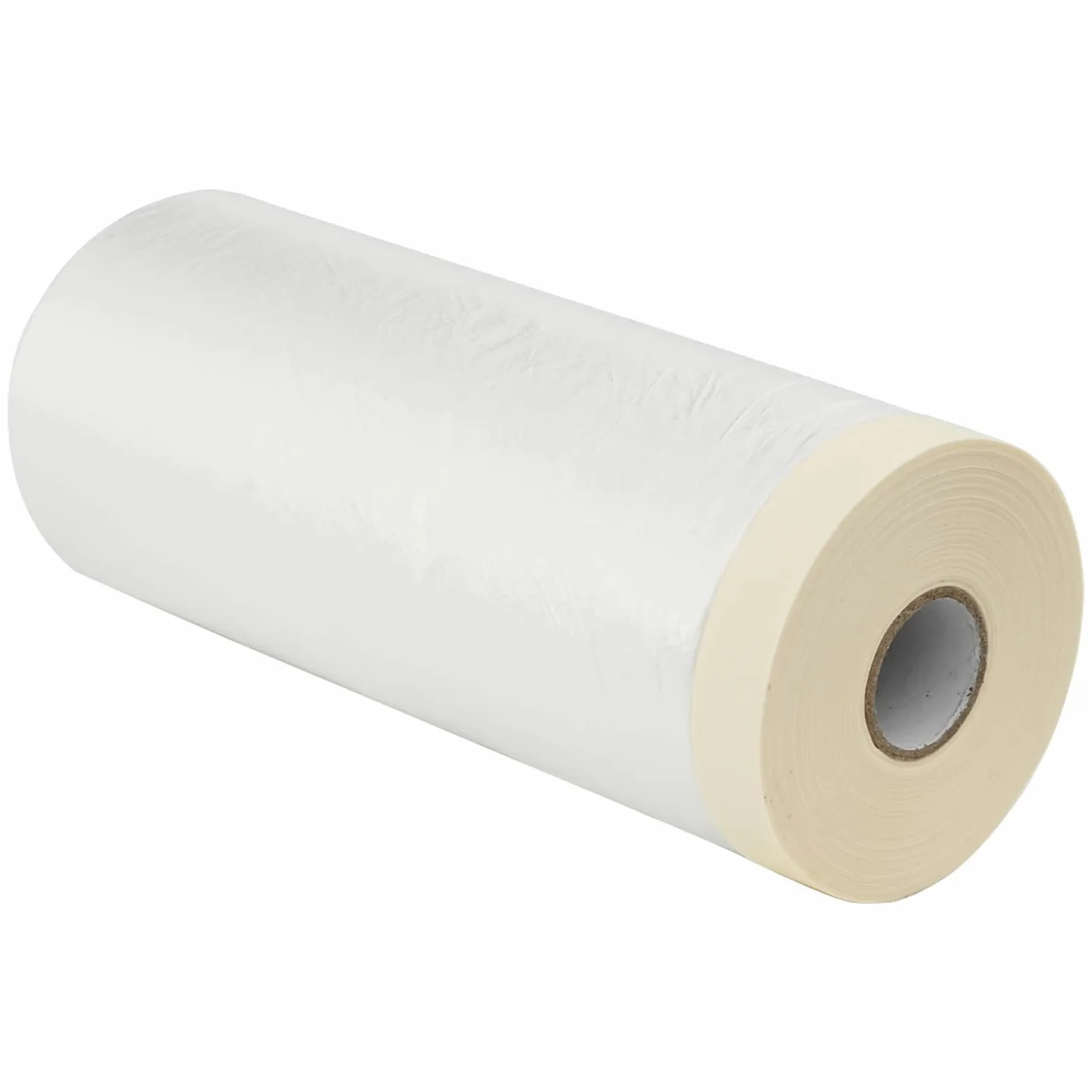 Pellicola protettiva antipolvere con nastro adesivo, trasparente, 12 pezzi, 210 x 2000 cm, autoadesiva, antistrappo, impermeabile, per casa, officina, cantiere, giardino, auto, con forte tenuta