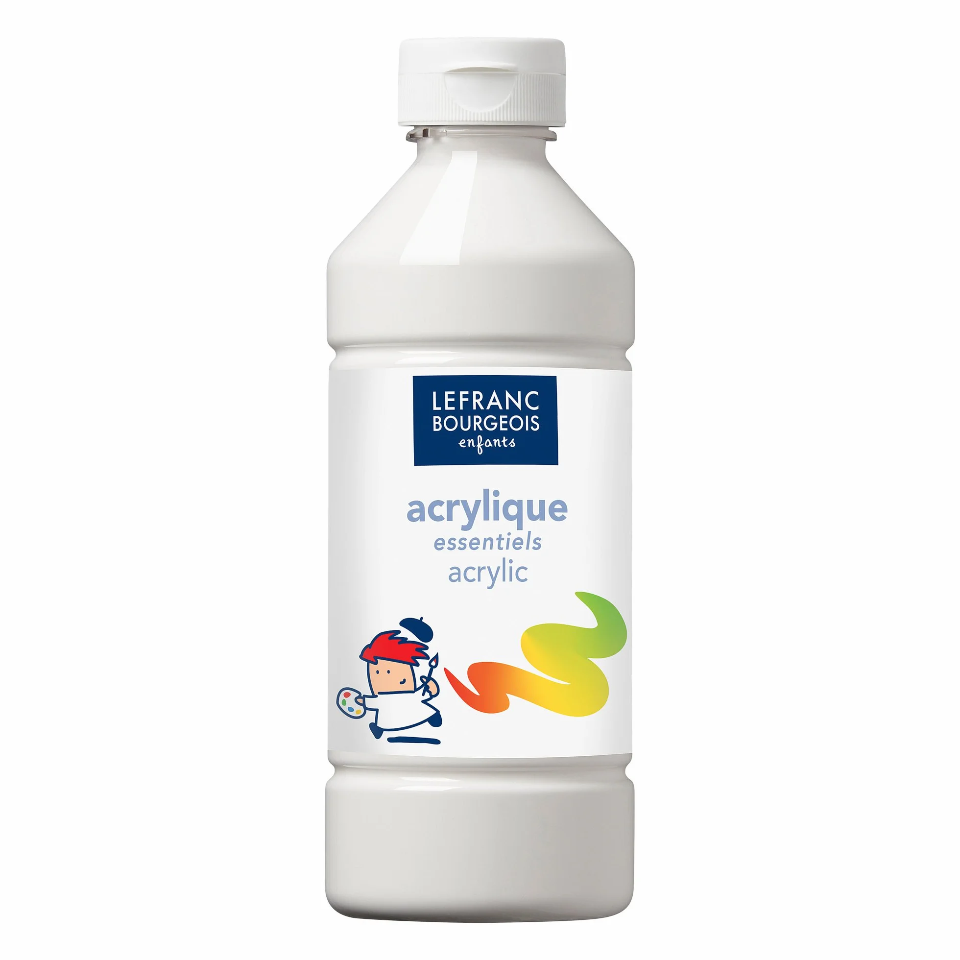 Lefranc Bourgeois Acrilico - Gli Essenziali - 500 ml - Bianco
