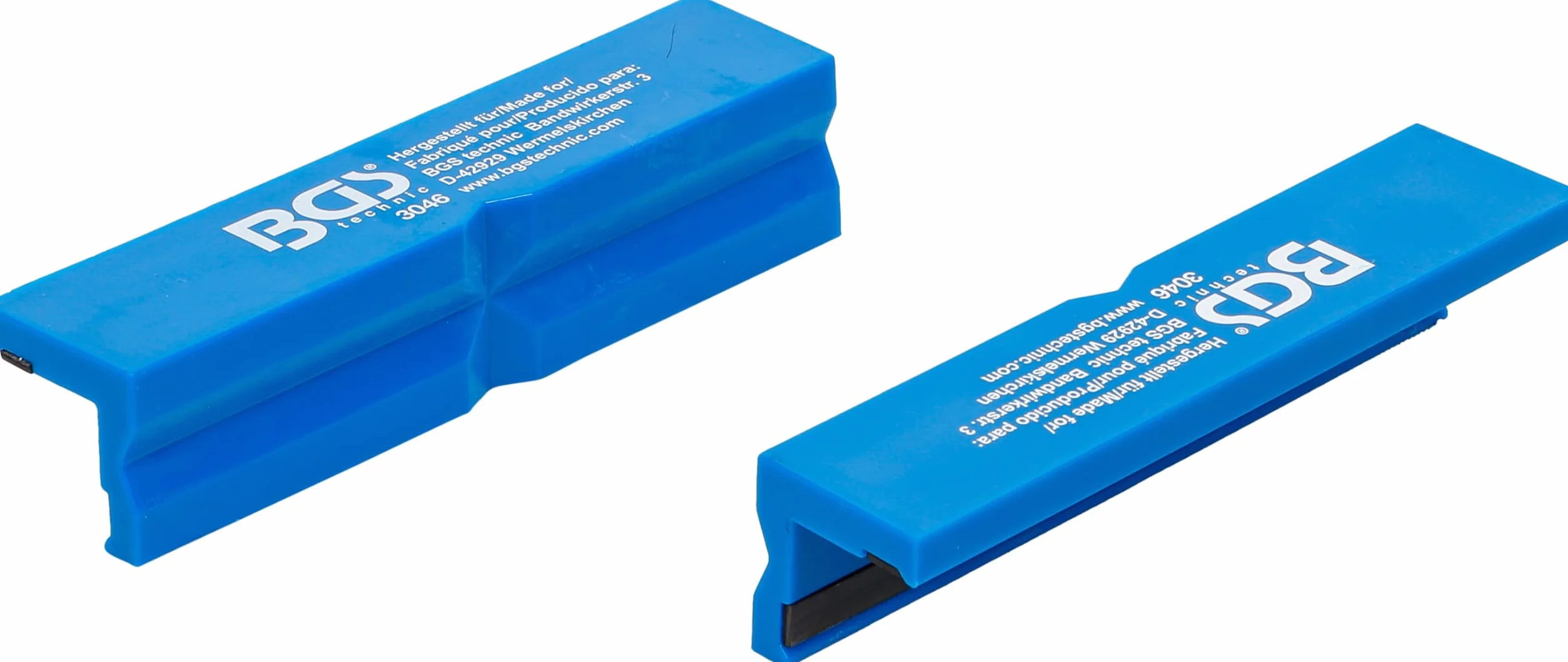 BGS 3046 | Coppia copriganasce per morsa da banco | plastica | larghezza 125 mm | 2 pz.