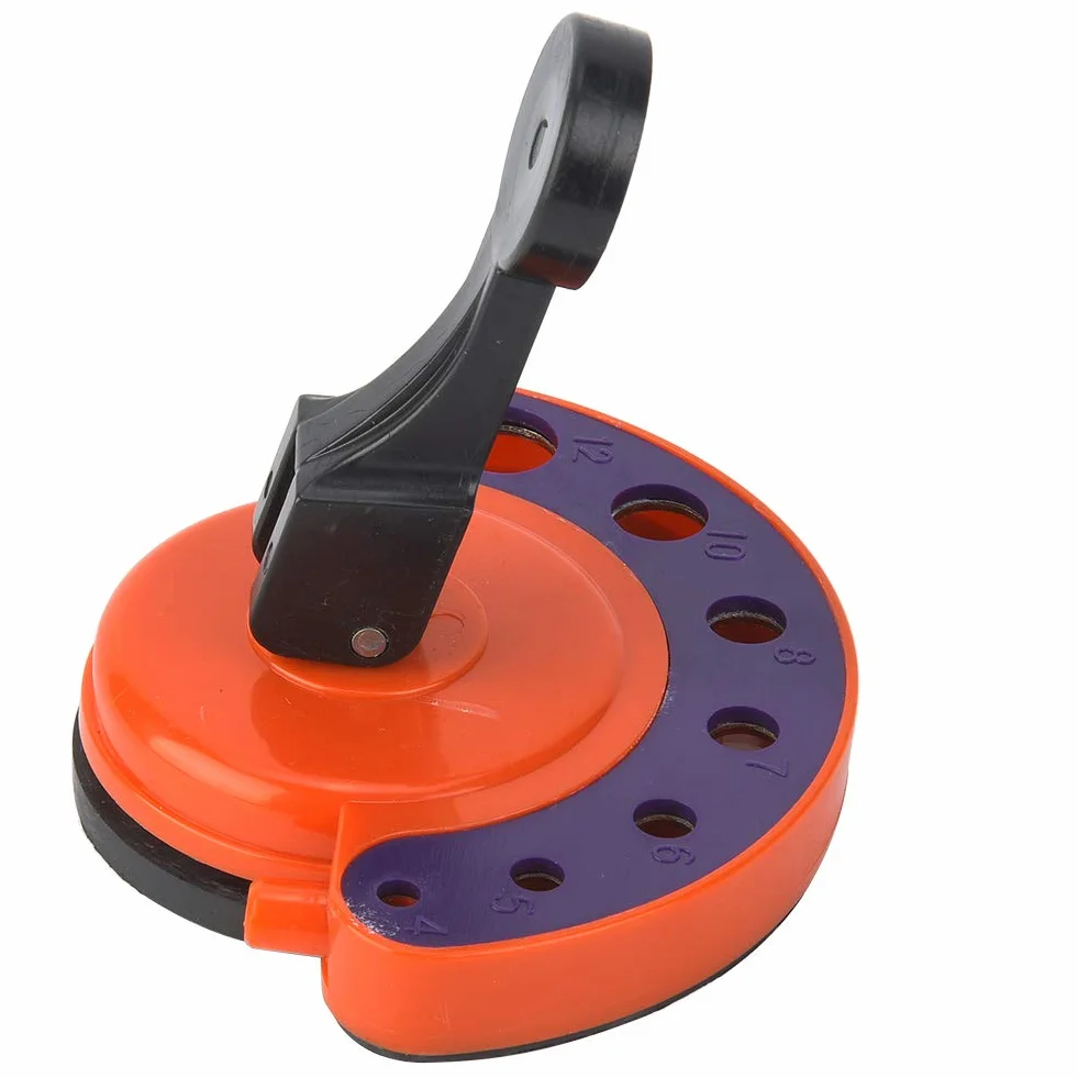 Punta per Trapano Diamantato Guida per Aperture in Vetro Localizzatore Regolabile per Apertura del Foro per Piastrelle in Ceramica Set di Dispositivi per per con Base a Vuoto