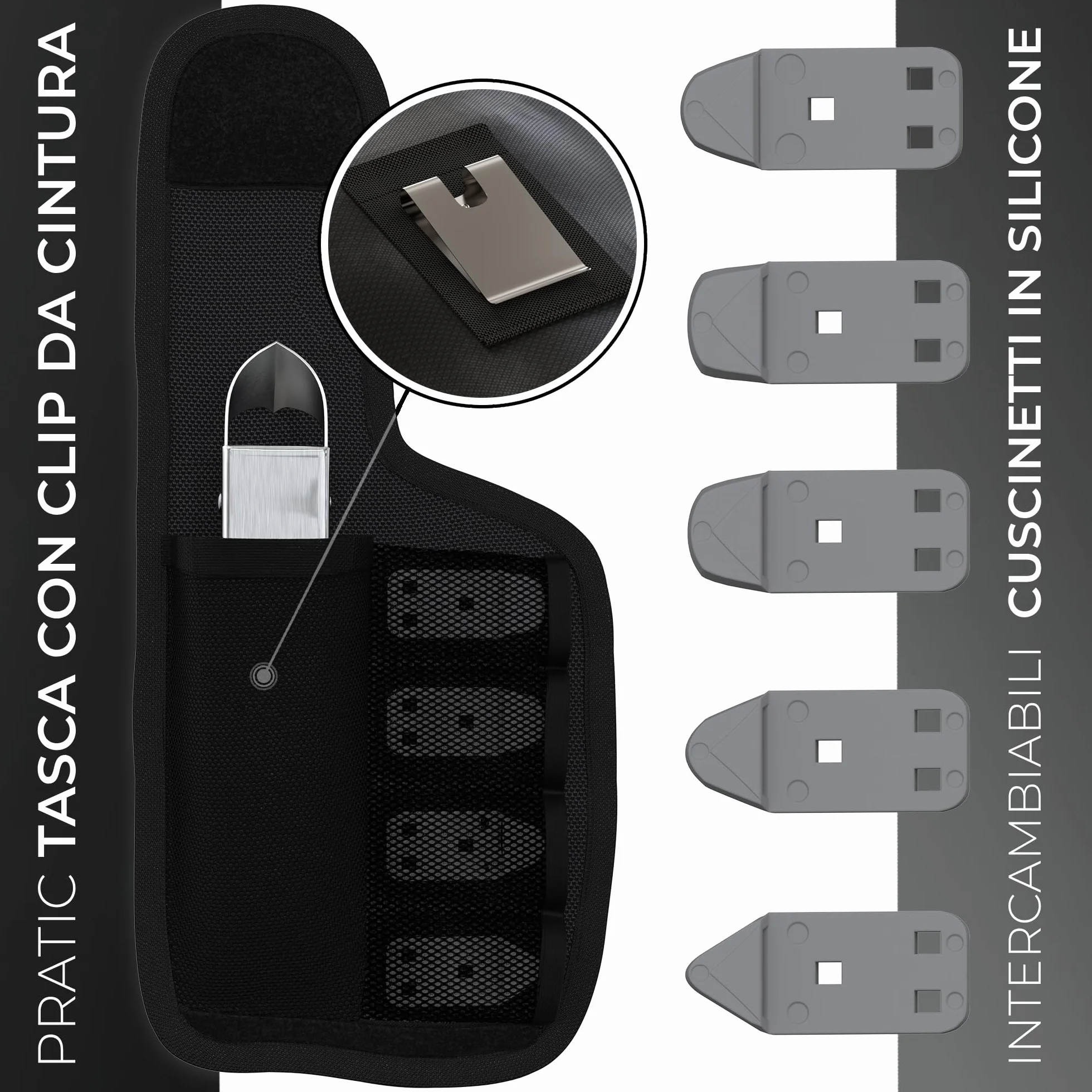 KLRStec Professionale Strumento per Calafataggio [100% acciaio inox] Robusto 4 in 1 Kit di Strumento Raschietto e Spatola per Giunti - Set di Strumenti per Rinnovare le Giunti in Silicone