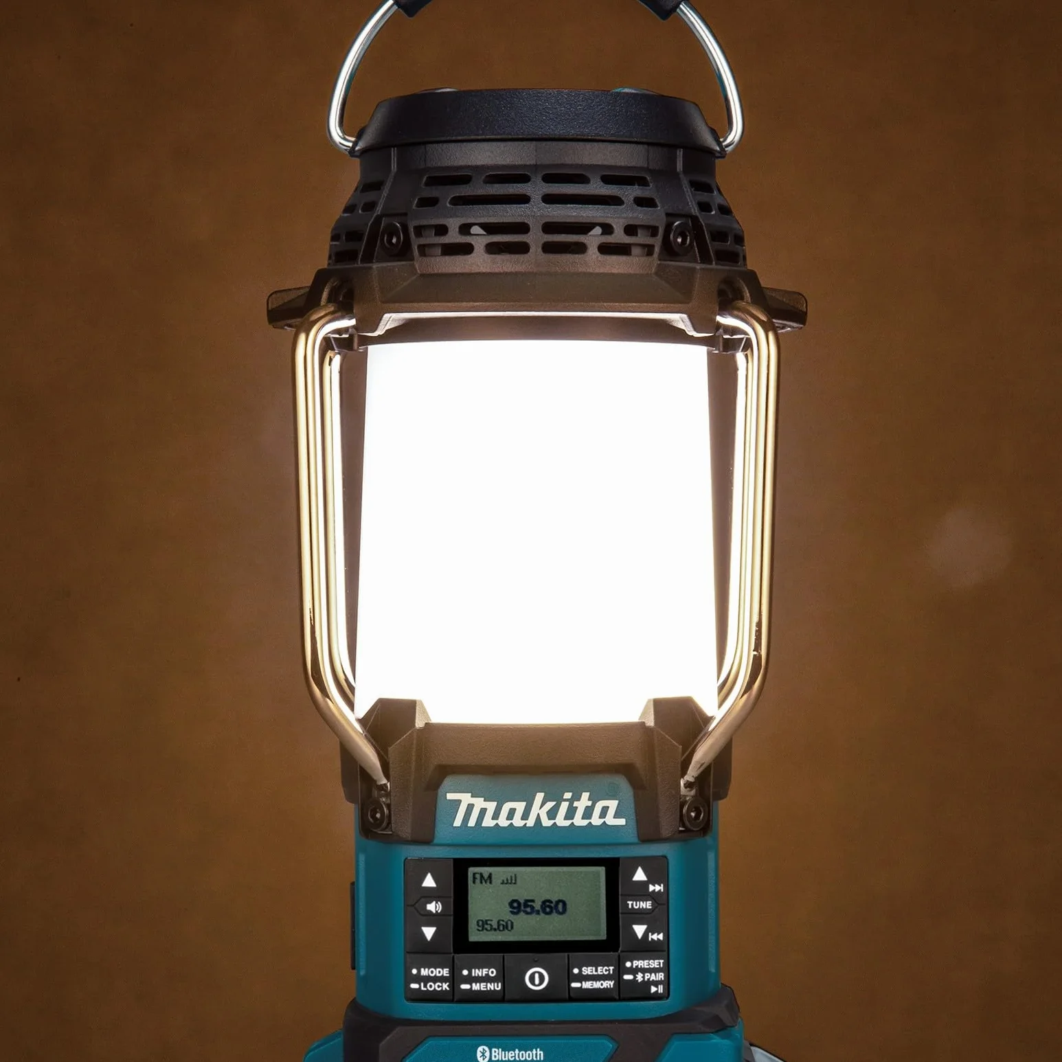 Makita DMR056 Radio portable Analogique et numérique Noir, Bleu