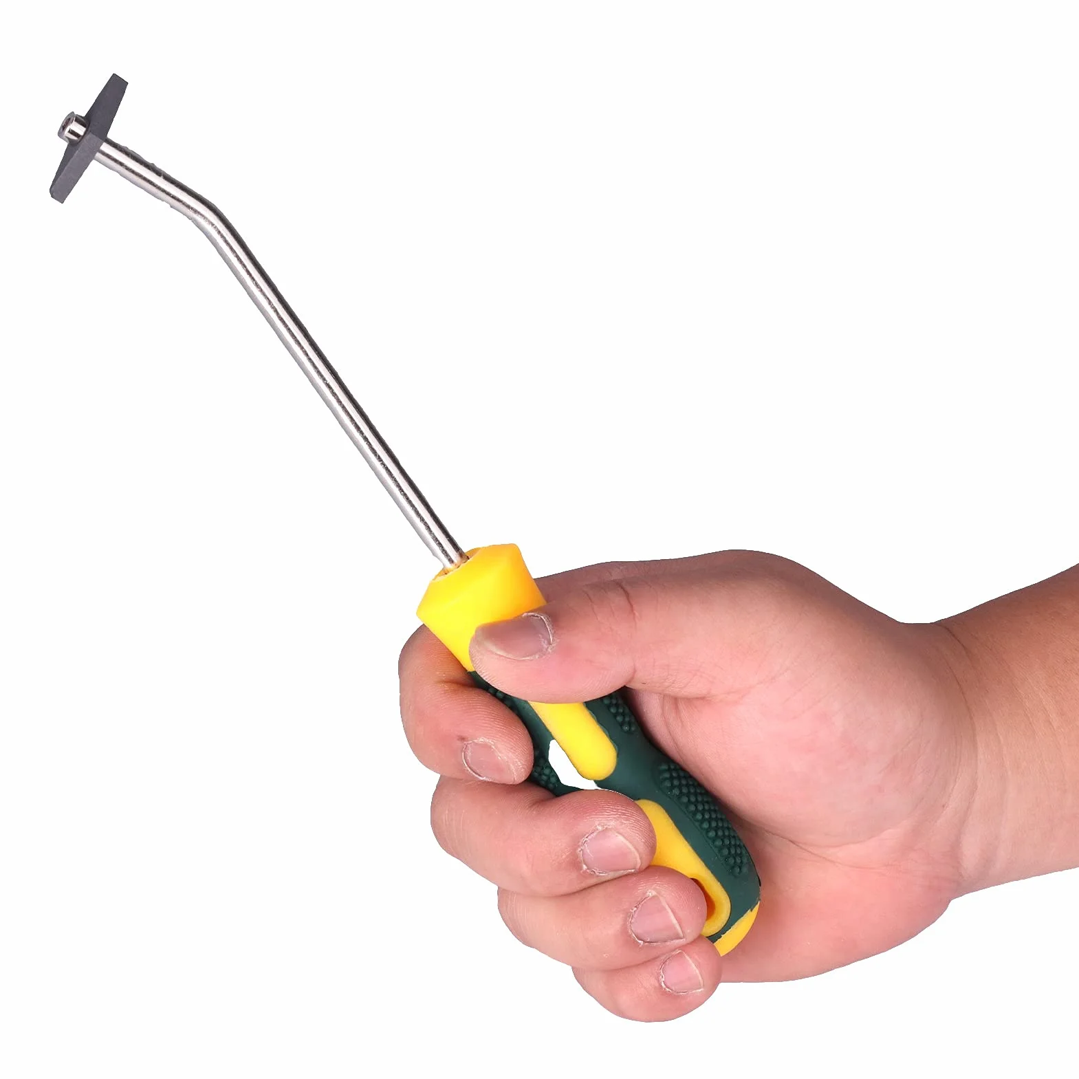 Strumento per Rimozione Malta 2 Pezzi, Kit per Rimuovere Silicone e Calafataggio, Pulizia Fughe tra Piastrelle, Angoli e Cuciture – Accessorio per Manutenzione Bagno e