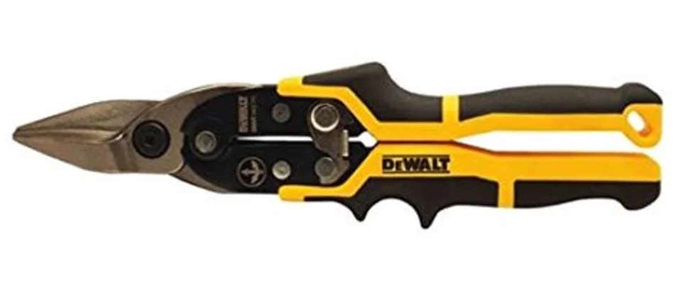 DeWalt DWHT14675 - Cesoie da aviazione ergonomiche a taglio dritto da 30,2 cm di grado industriale