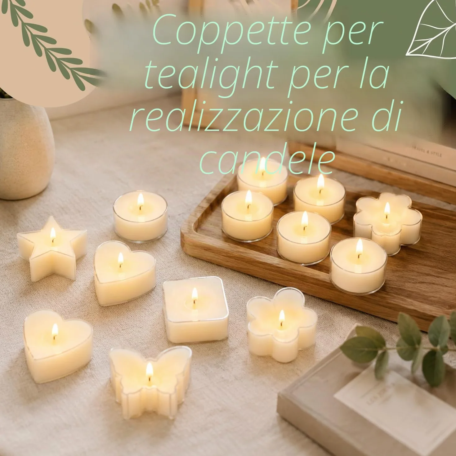 Kit per la fabbricazione di candele con fonditore di cera digitale, set fai da te per la fabbricazione di candele con cera di soia da 900g per principianti adulti per realizzare candele profumate