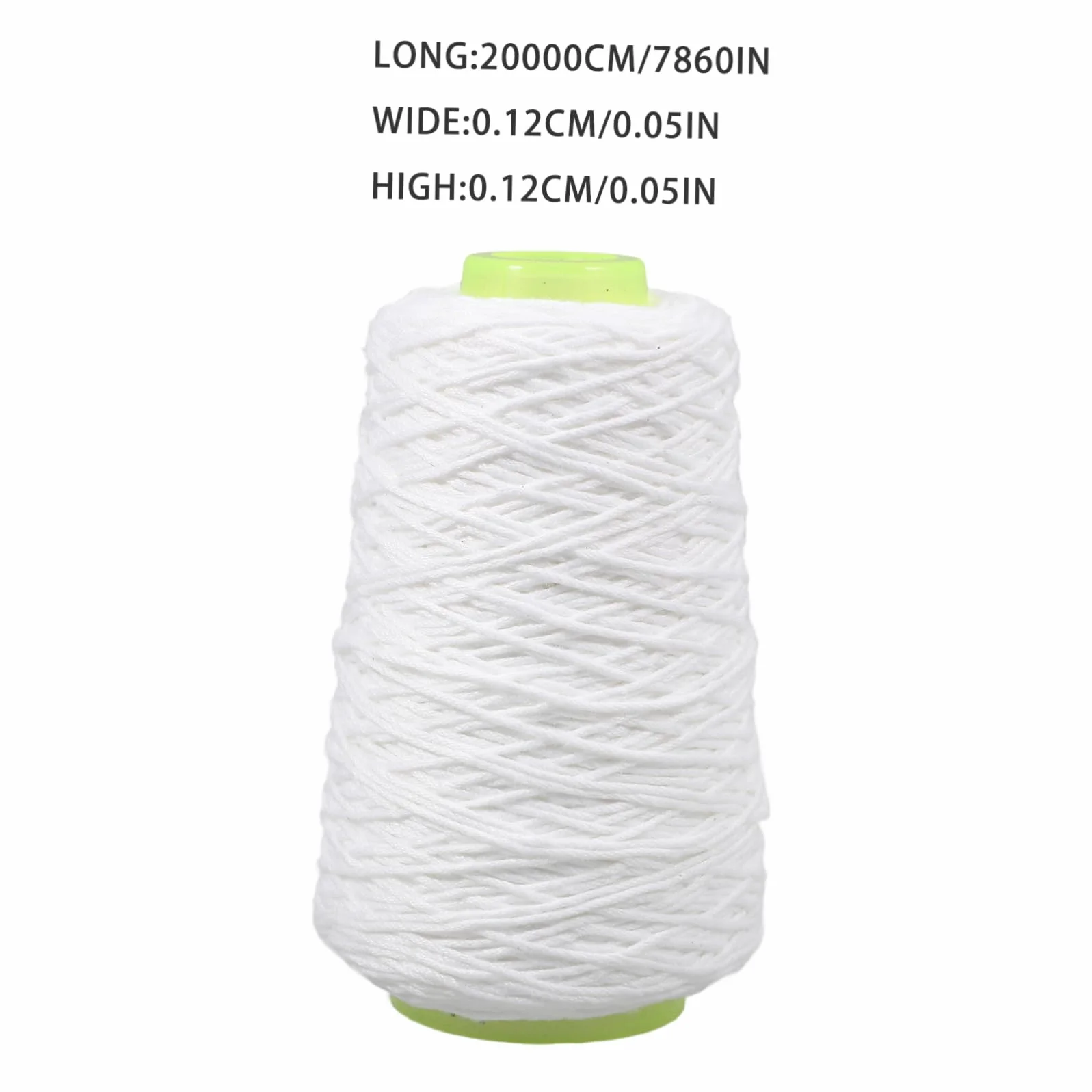 Uonlytech Filo di Muratura in Cotone Resistente alla Corrosione, Versatile e Bianco, per Layout in Cantiere e Lavori di Falegnameria