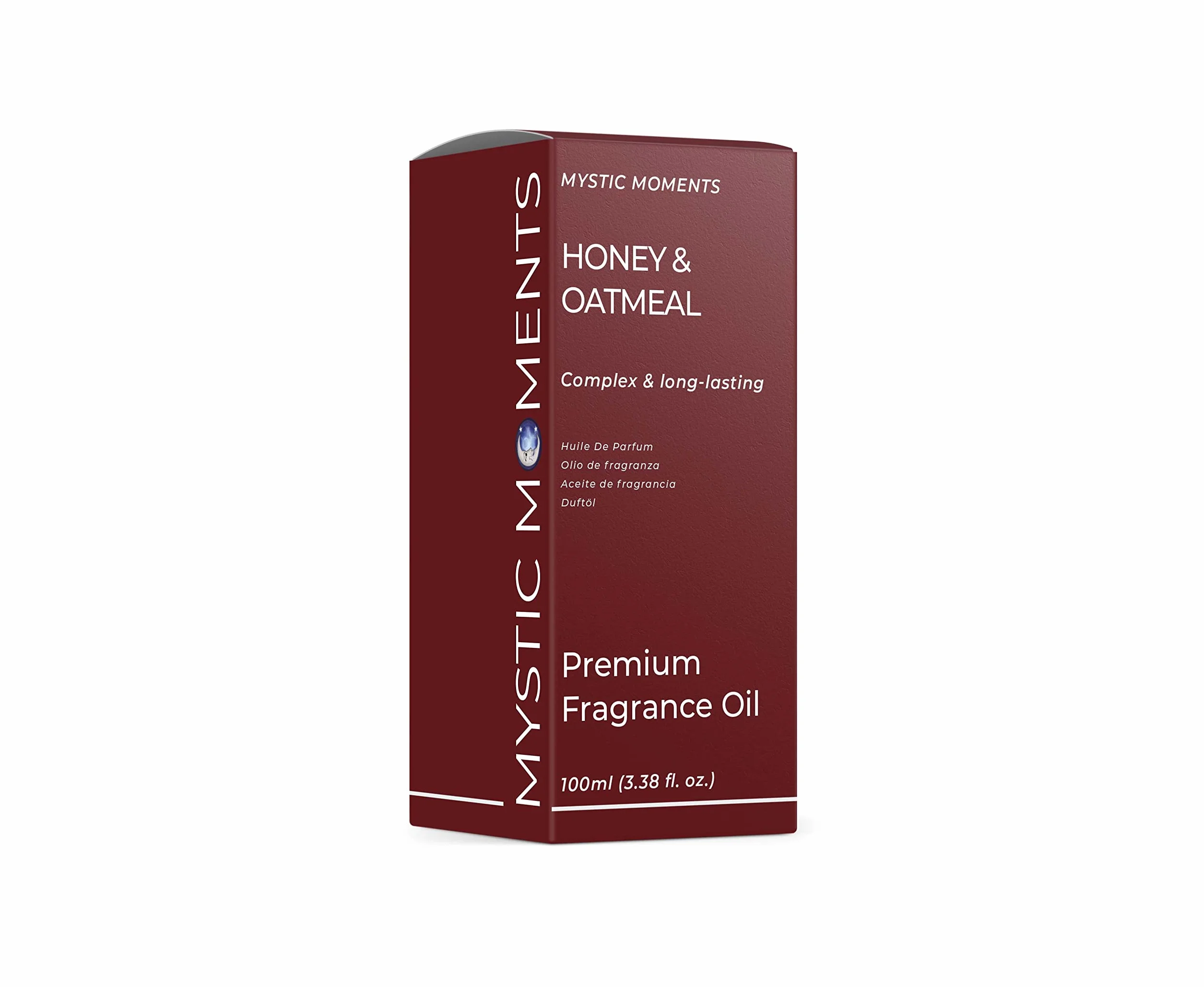 Mystic Moments | Olio di fragranza di miele e farina d'avena - 100 ml - perfetto per saponi, candele, bombe da bagno, bruciatori di olio, diffusori e articoli per la cura della pelle e dei capelli