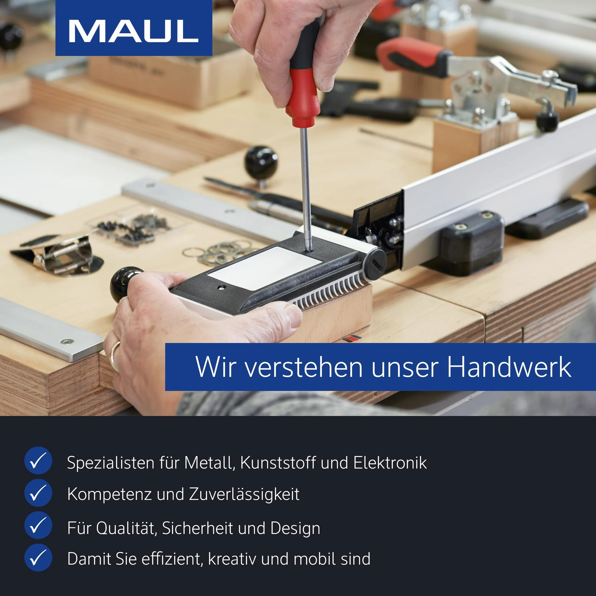 MAUL Dispenser per fermagli Nero 3012390.ECO