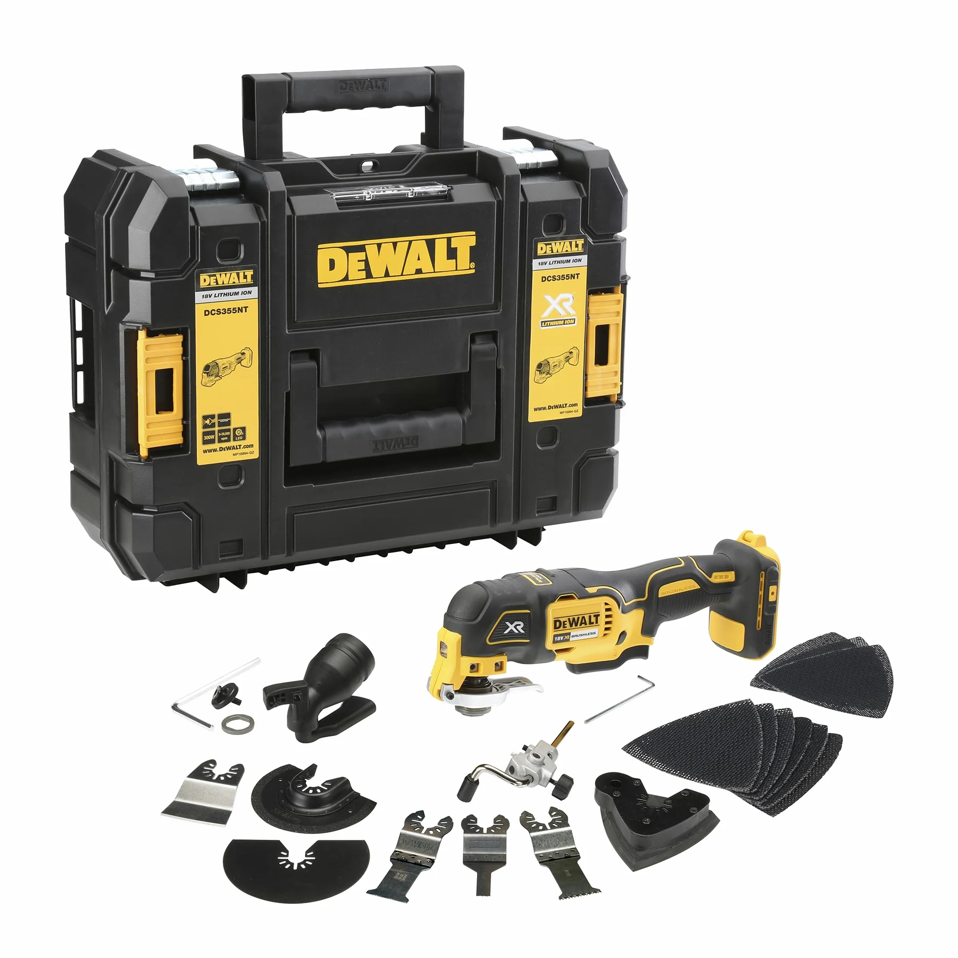 DEWALT DCS355NT-XJ Utensile oscillante senza spazzole 18V XR T-STAK
