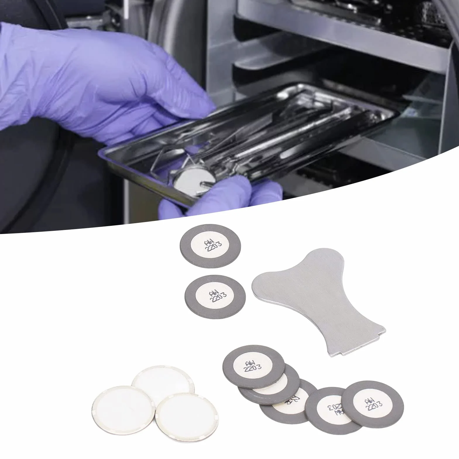 Gedourain Kit Disco ceramico per nebulizzatore a ultrasuoni Rm0920 20mm 1.7MHz 10Pcs