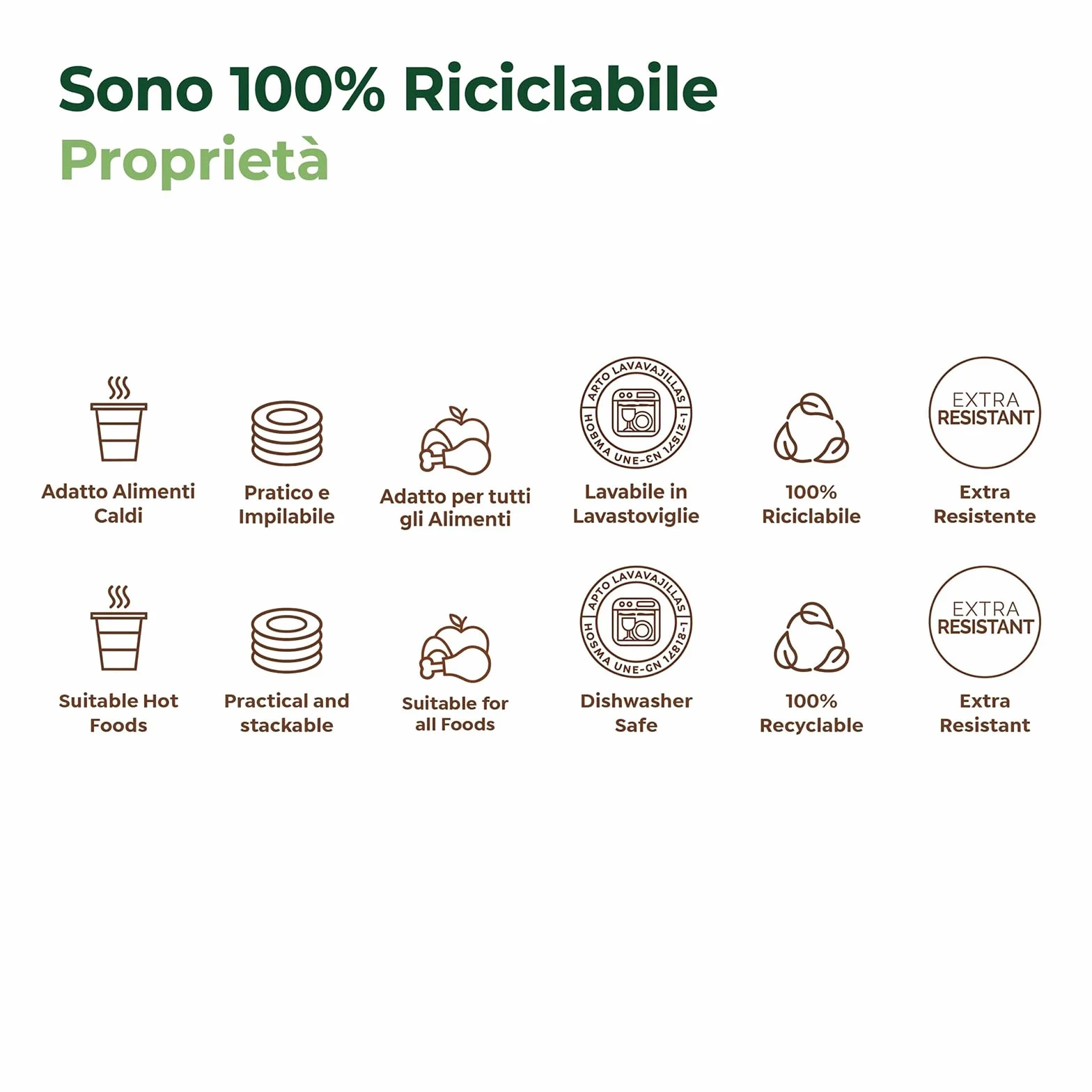Cucchiaio Catering a Forma di Lacrima Colore Trasparente 50 unità 10,1 x 5 cm Plastica Riciclabile