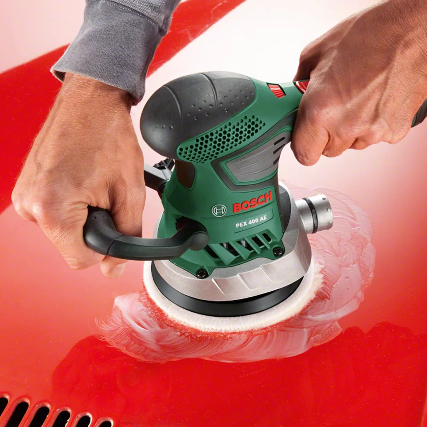 Bosch Pex 400Ae Levigatrice Rotorbitale 370W 230V