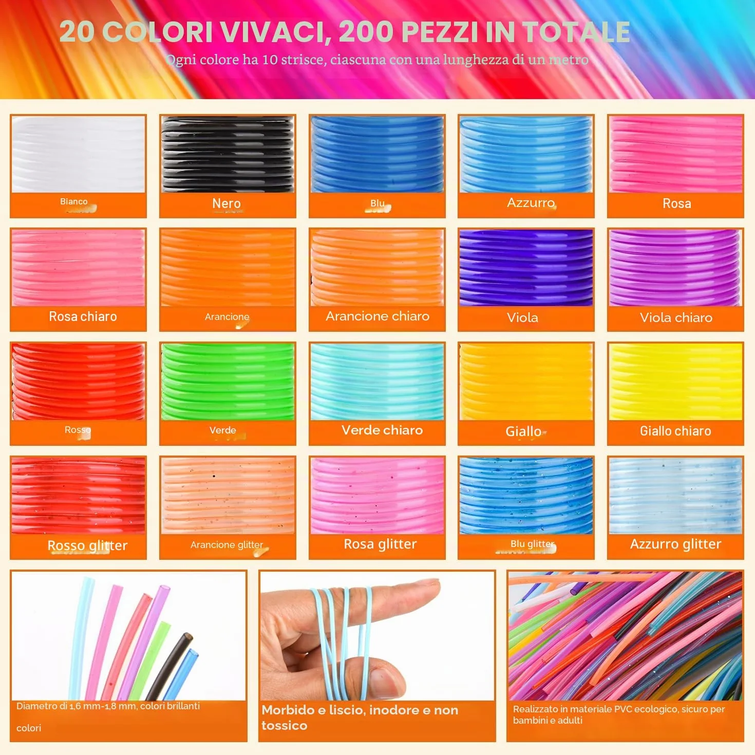 295 Pezzi Kit di Fili per Scooby Doo, Scooby Doo Fili 20 Colori Scubidu Brillantini con portachiavi, ganci, perline di legno, pom poms, filo e pulitore per pipa per Creare Braccialetti, Collane