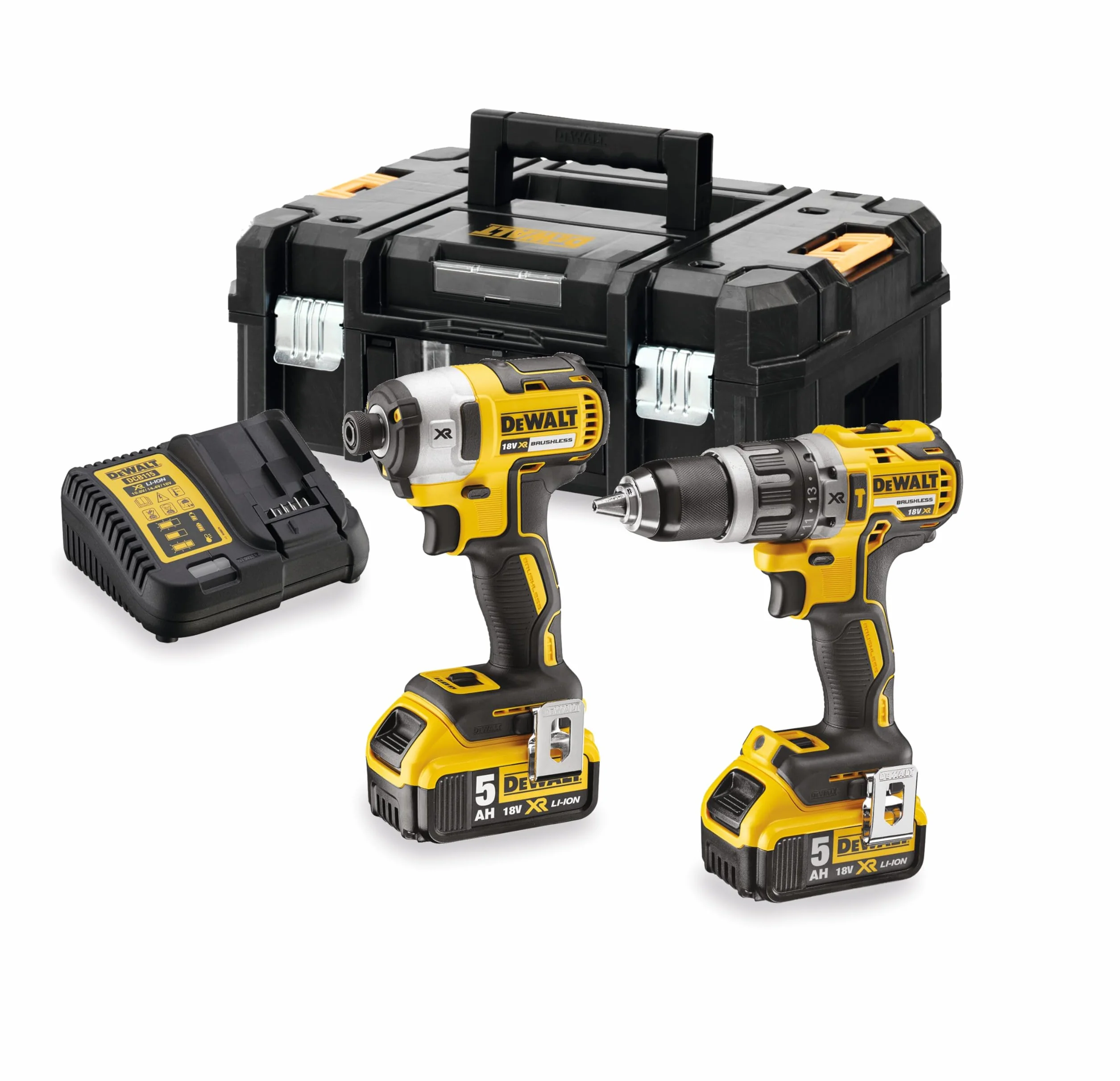 DEWALT DCK266P2T-QW Kit Avvitatore a batteria con batteria con ricaricatore