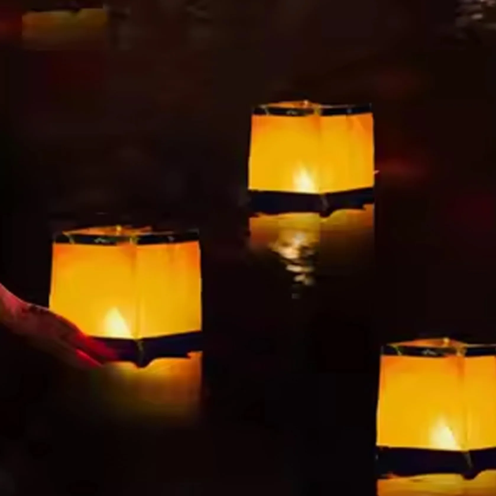 Lanterne galleggianti da 20 pezzi, luci per piscina galleggianti scrivibili e disegnabili fai-da-te, lanterne di carta bianca da 6 e 4 pollici per esprimere desideri