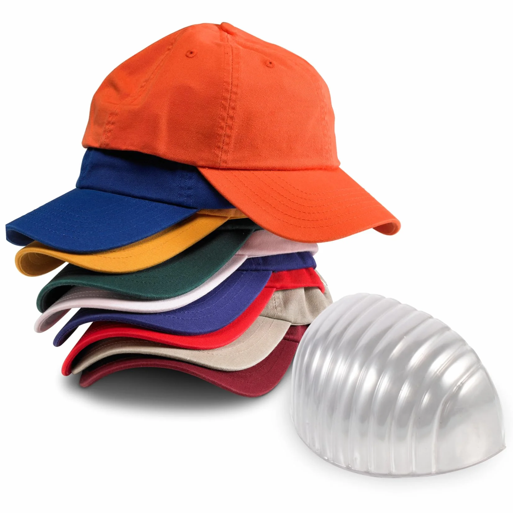 20 Pezzi Supporto Del Cappello Supporto Per Berretti Con Visiera Fodera Di Supporto Per Cappellini Baseball Custode Della Forma Del Cappuccio Supporto Snapback Pvc Corona Collegare