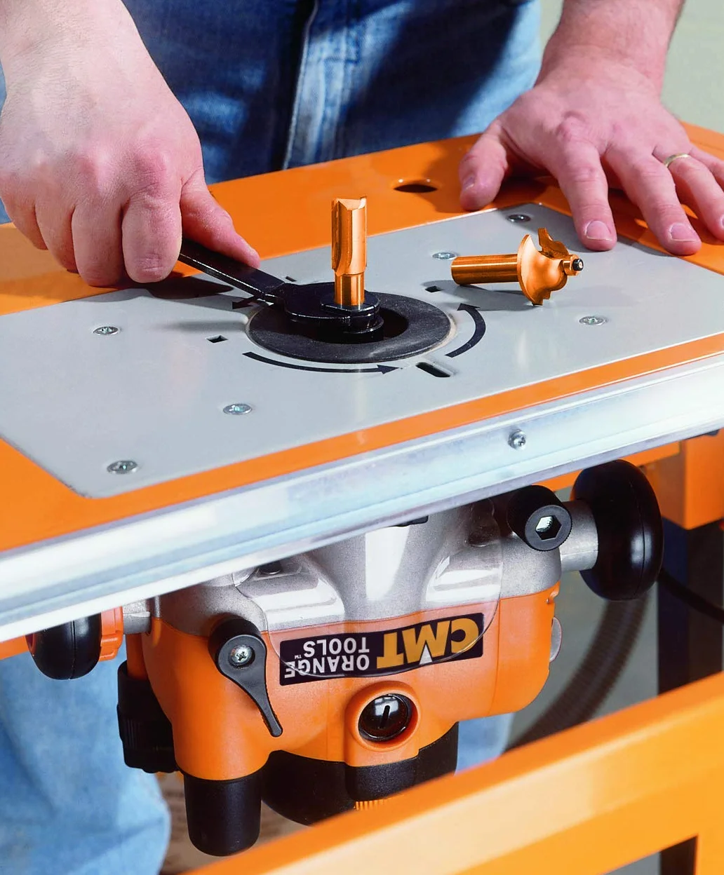 CMT Orange Tools CMT7E ELETTROFRESATRICE 2400W-230V CON PINZE D=8-12mm