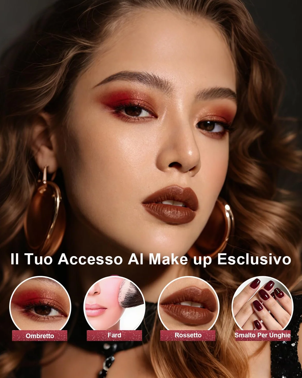 Polvere di Mica – Set 6 Colori per Resina Epossidica, 6 Barattoli di Pigmento Portatili per DIY, Sapone, Candele, Nail Art e Hobby Creativi – Smoky Warm