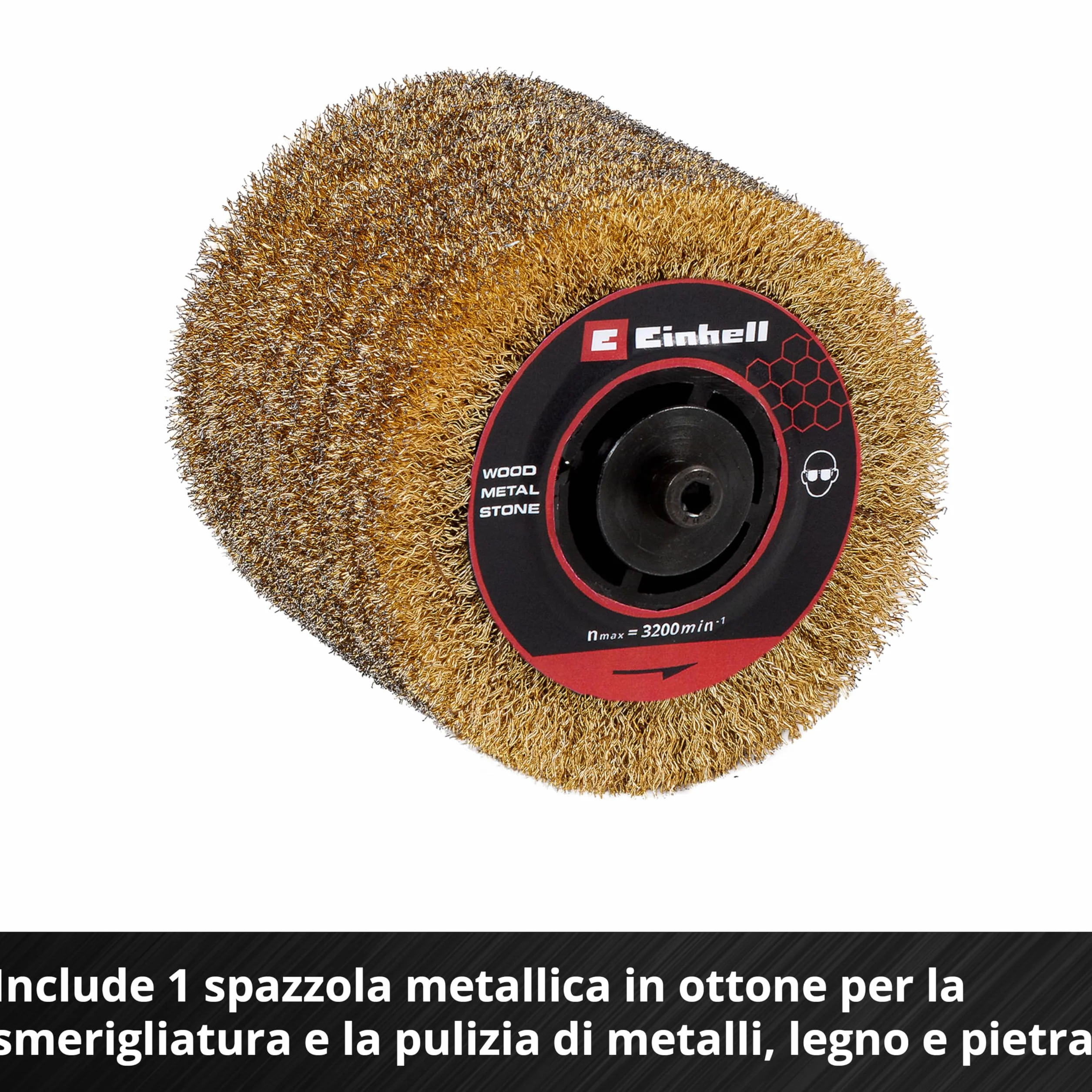 Levigatrice a spazzola Einhell Professional TP-BR 18/32 Li BL-Solo PXC 18 V 1300 W Brushless 3200 giri/min 120 mm