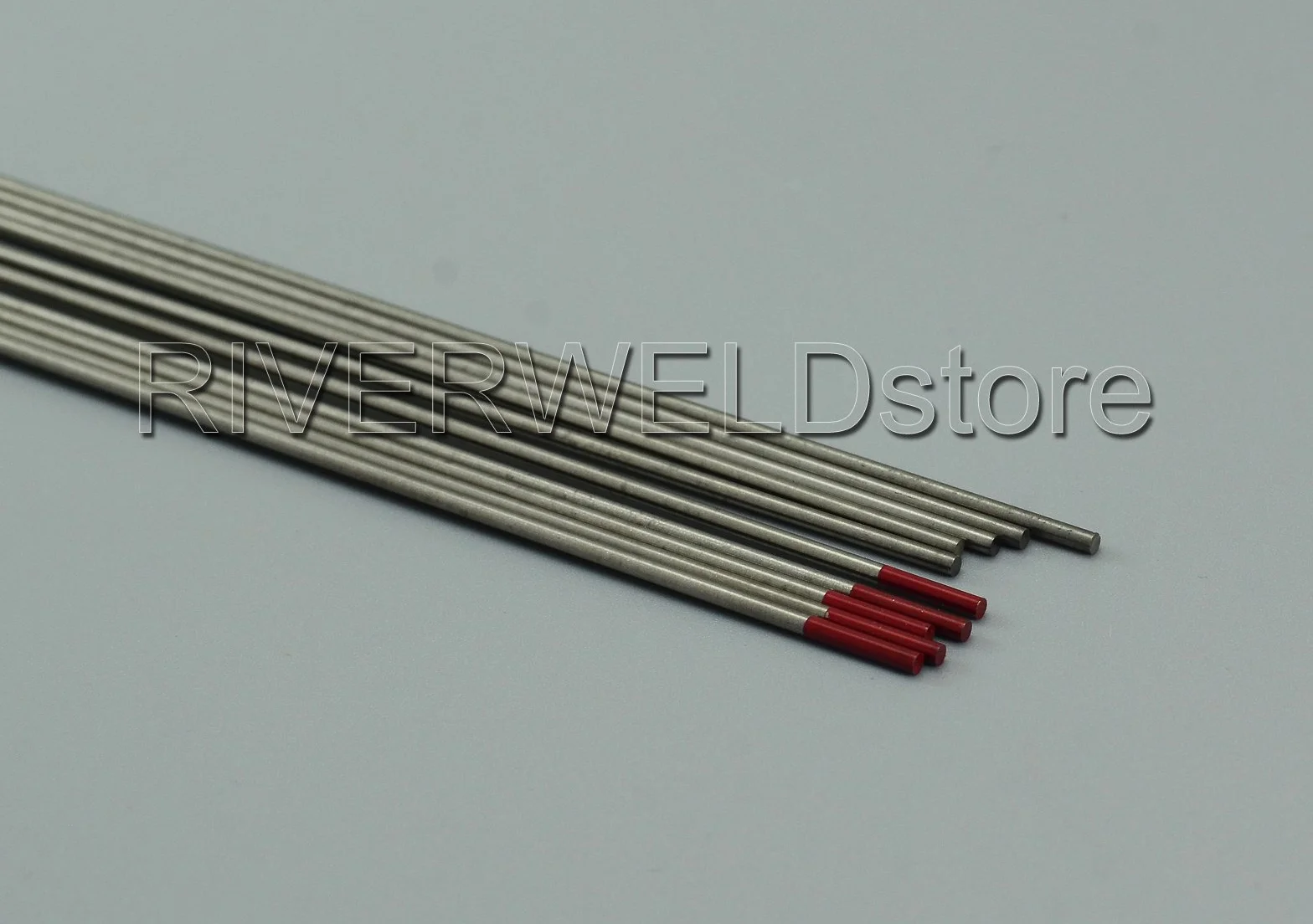 RIVERWELD 2% thoriated WT20 rosso saldatura TIG elettrodi tungsteno 1,6mm x 175mm 10pk