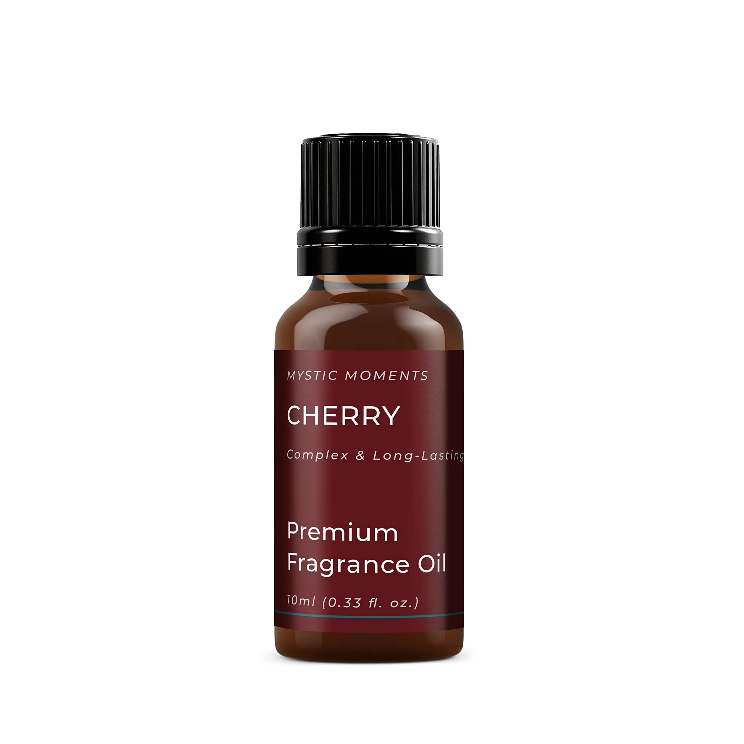 Mystic Moments | Olio di fragranze Ciliegia - 10 ml - Perfetto per saponi, Candele, Bombe da Bagno, bruciatori di Olio, diffusori e Articoli per la Cura della Pelle e dei Capelli