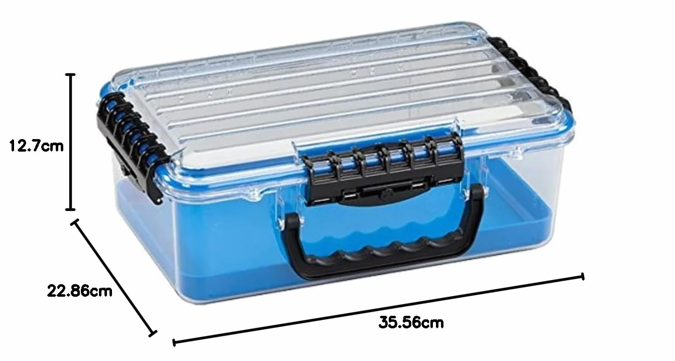PLANO Guide Series Waterproof Case IP66 Storage Tool Box Gear Organizer Dry Box
