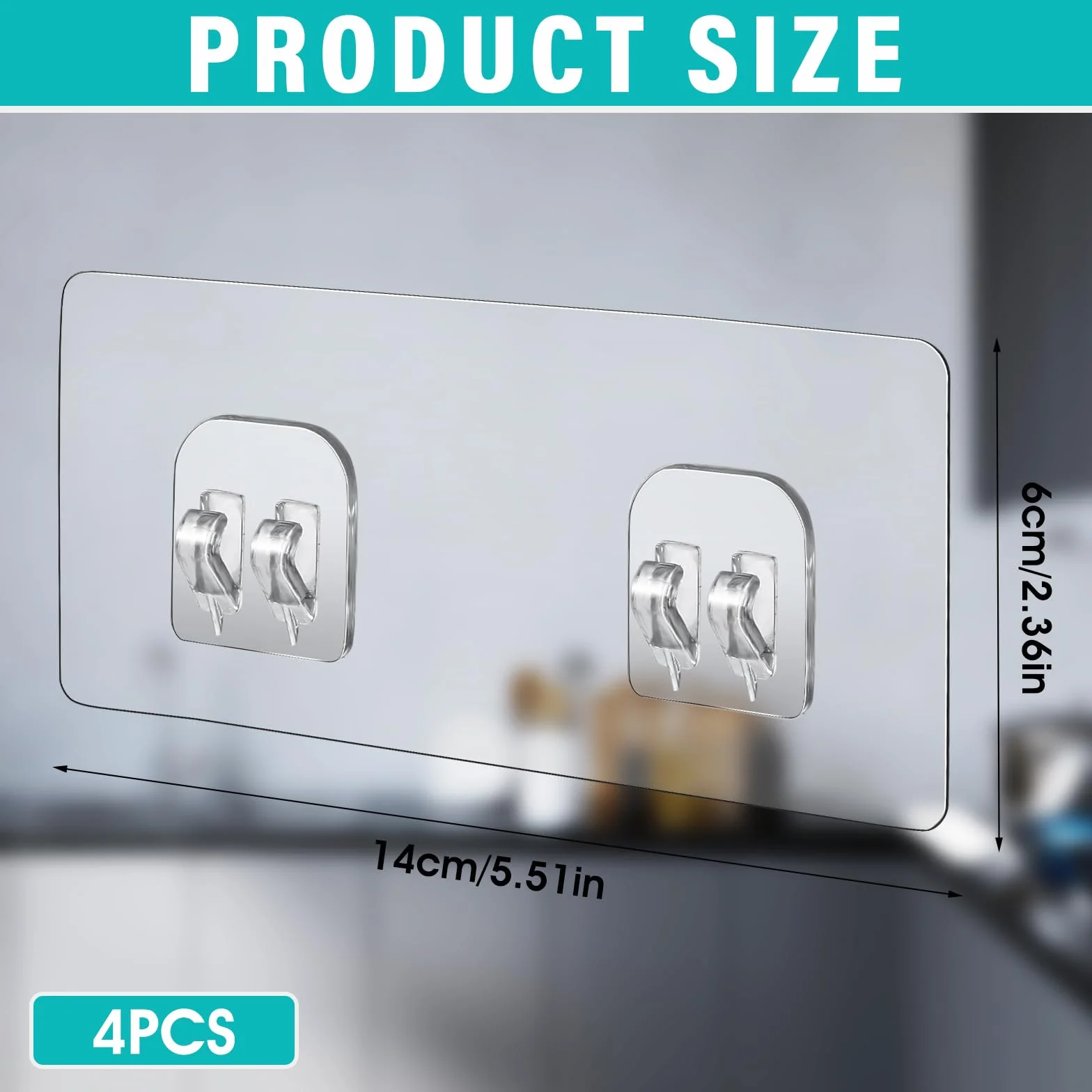 Confezione Da 4 Adesivi Sostitutivi Portaoggetti Da Doccia Ganci Adesivi Resistenti per Portaoggetti Da Doccia Ad Angolo Mensola Del Bagno Cestino Portasapone Ganci per Appendere Accessori Da Cucina