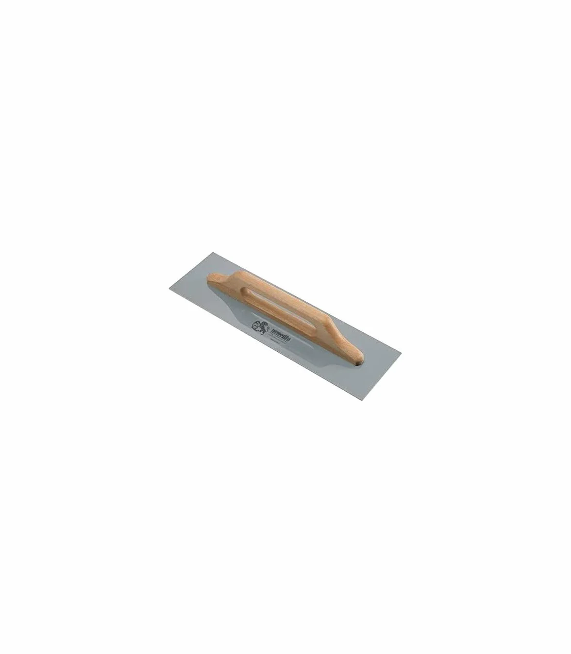 Ausonia - Frattazzo per stucco 48X10 lama acciaio manico legno