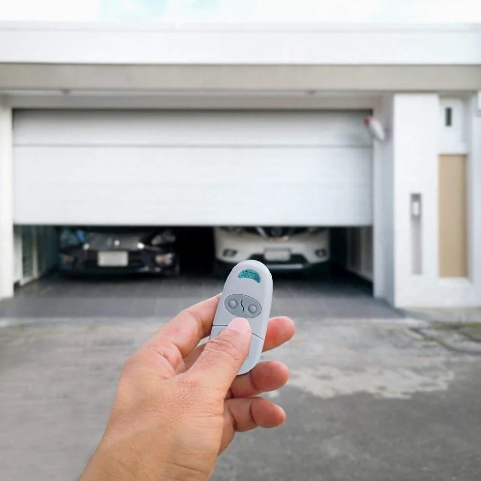 Telecomando per Porta del Garage, Telecomando per Apriporta del Garage, Trasmettitore Portachiavi Portatile, 433,92 MHz,Garage Door Remote Control per TOP 432NA/432EE/432 EV/432 M