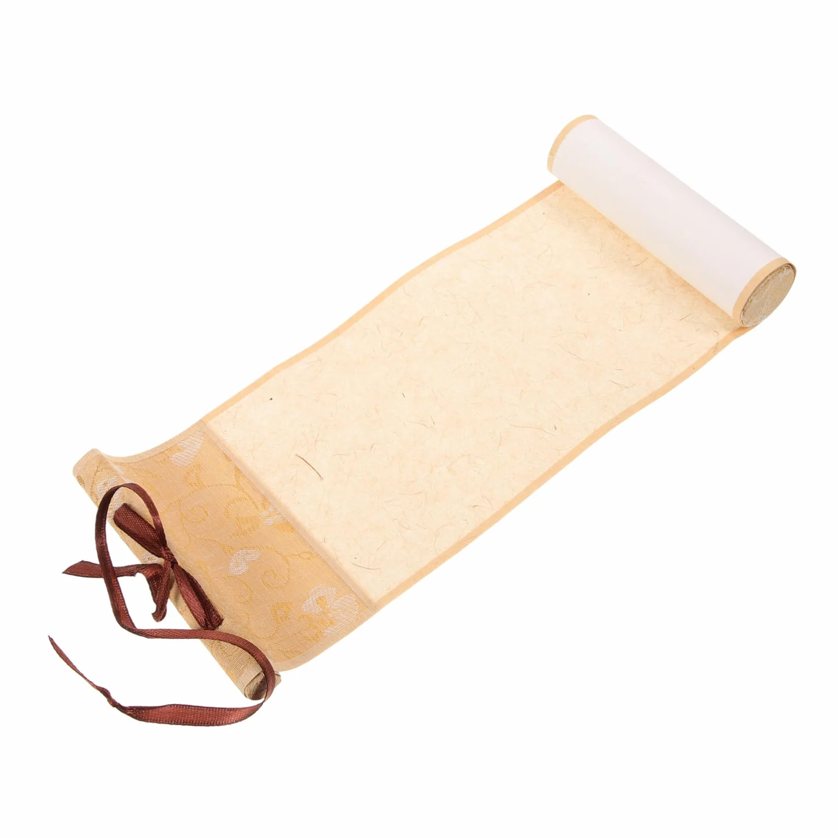 TOPPERFUN Rotolo di carta vergine, pergamena vergine da appendere, 10 x 4,5 cm, rotolo da appendere vintage Batik, adatto per scrittura, disegno, auguri di nozze, inviti