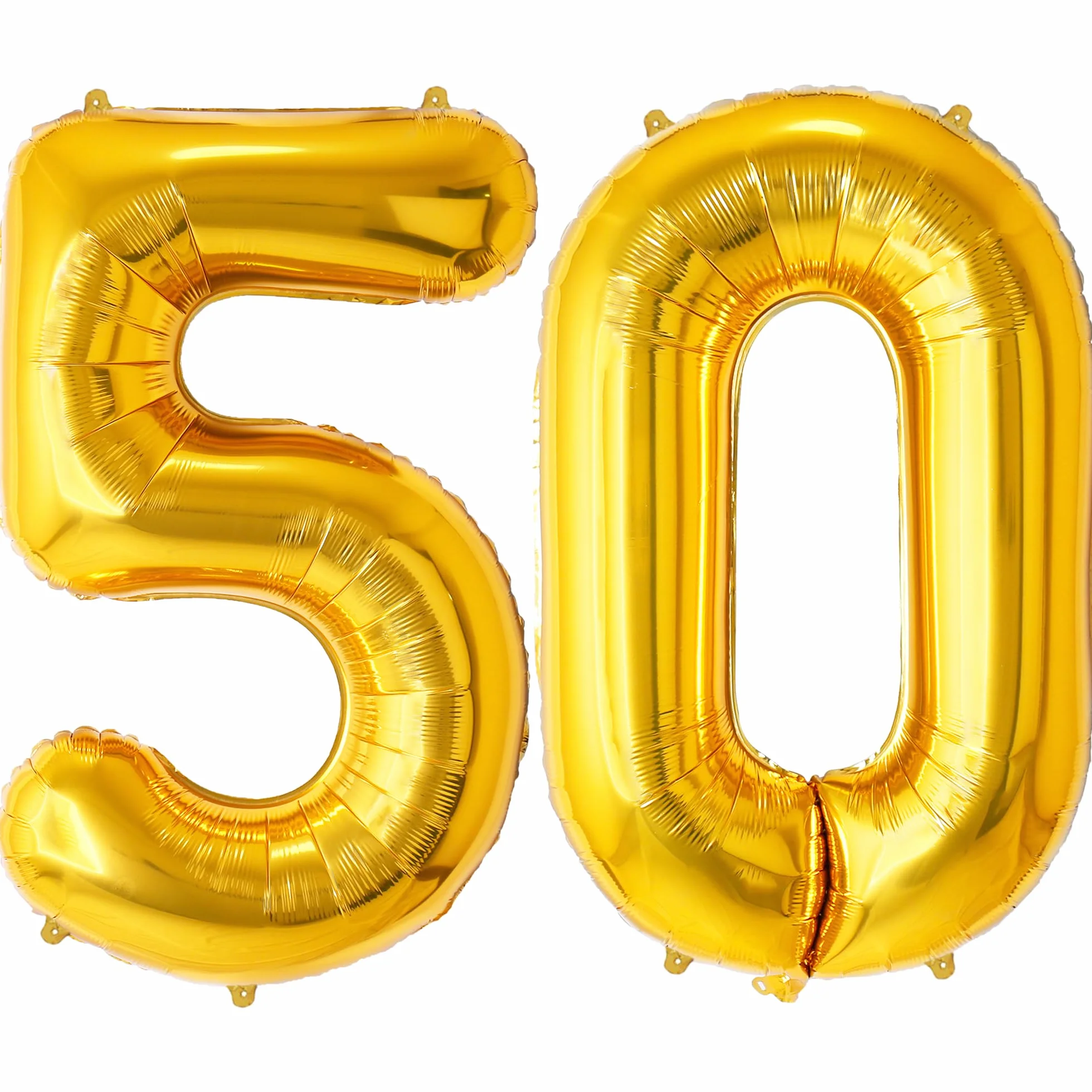 FUNFEST Palloncini 50° Compleanno Oro 100cm