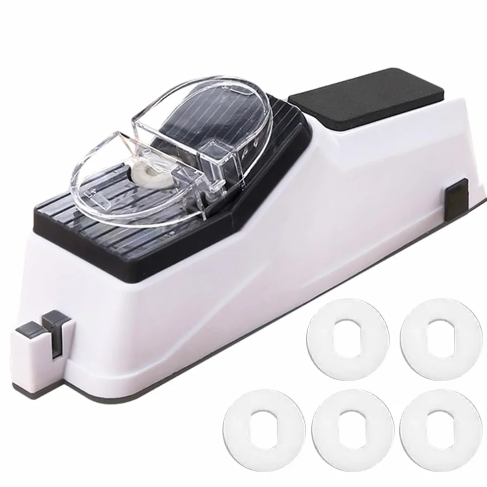Affilacoltelli automatico USB Affilacoltelli elettrici Affilacoltelli professionali ricaricabili Strumento for affilare velocemente Coltelli da cucina Strumento for affilare i colte