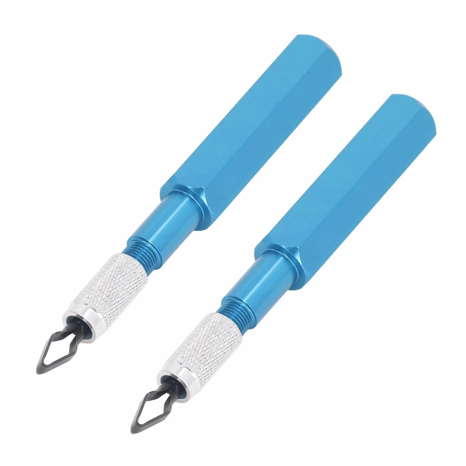 Coltello per Rifilare Pavimenti, 2 Set di Coltelli per Piallatura in Plastica, 4 Coltelli HSS per l'industria