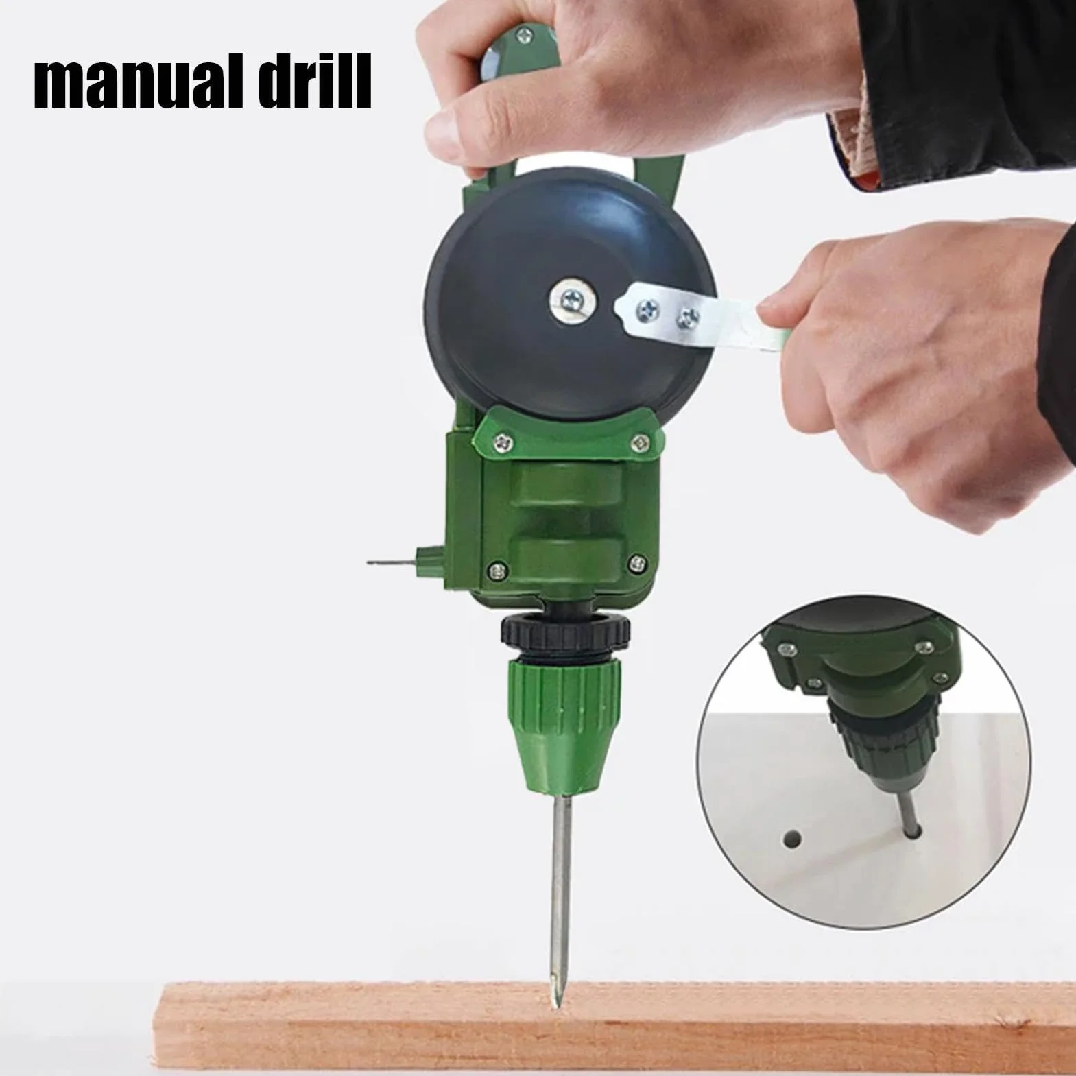 Trapano a mano, trapano manuale, trapano manuale, trapano manuale, trapano a manovella, per modellba