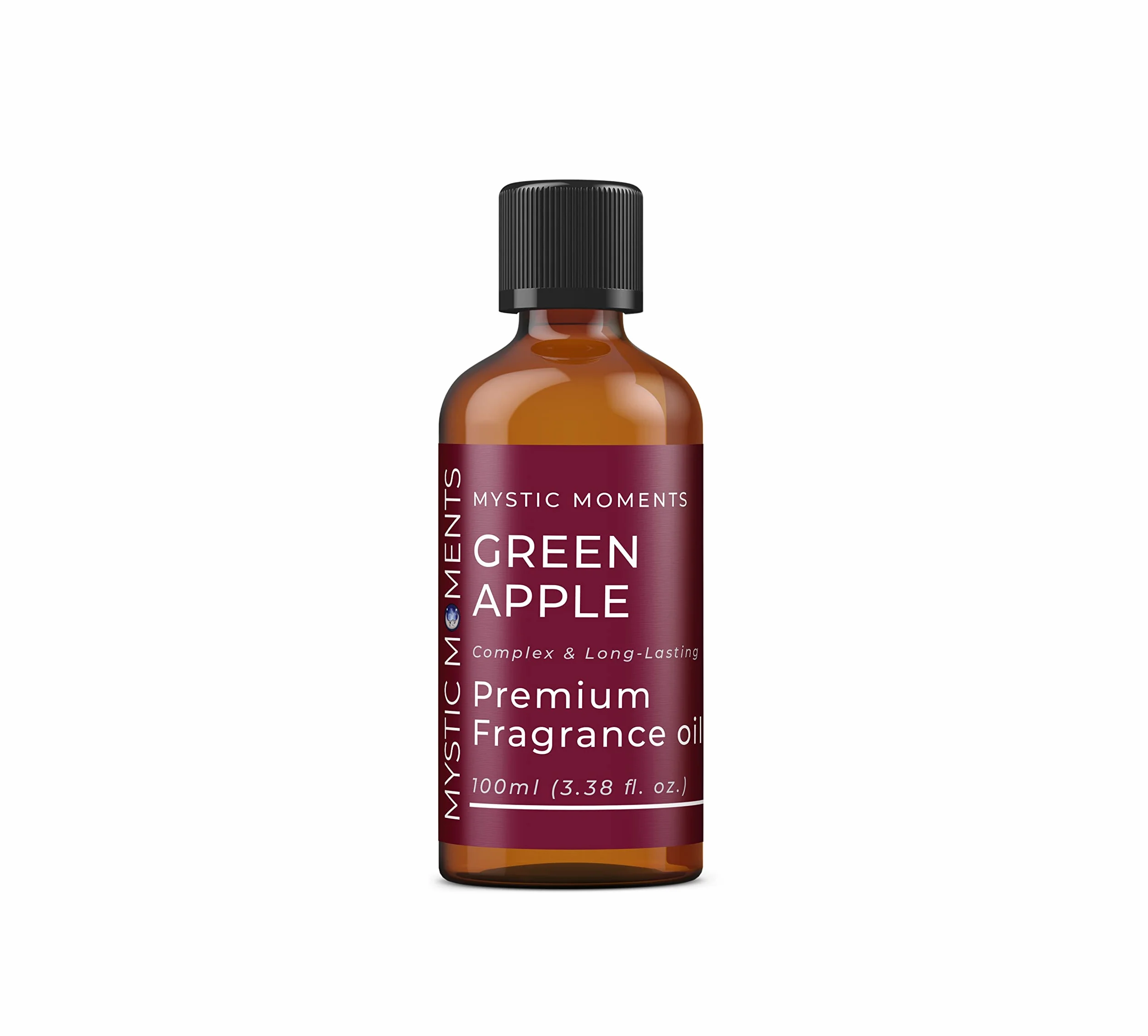 Mystic Moments | Olio di fragranza di mela verde - 100 ml - perfetto per saponi, candele, bombe da bagno, bruciatori di olio, diffusori e articoli per la cura della pelle e dei capelli
