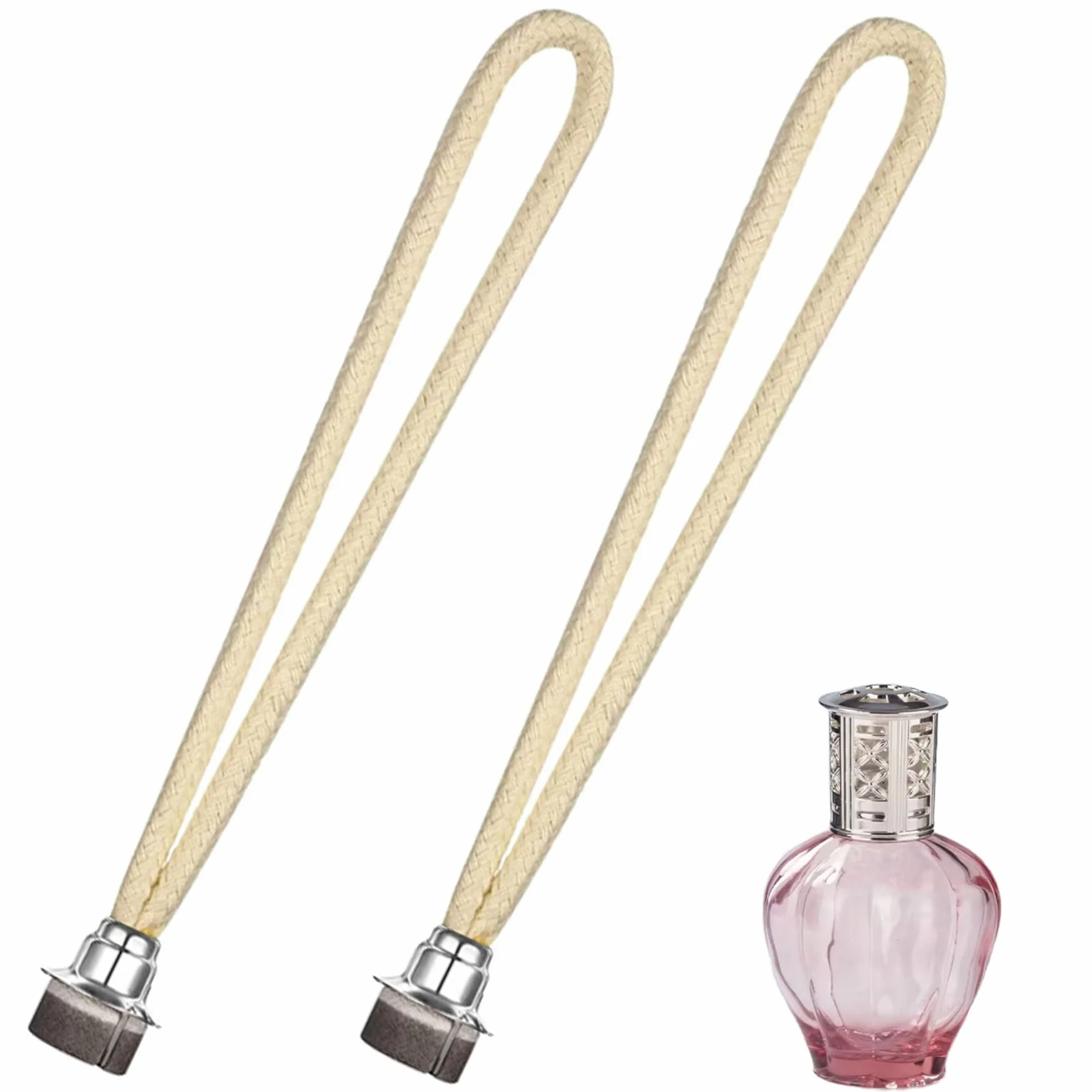 2 Stoppino per Lampe, Stoppino Lampada Catalitica, per Lampe Stoppino Bruciatore, per Lampe Ricarica, per Tutte le Lampade Catalitiche, Diffusore Aromaterapia
