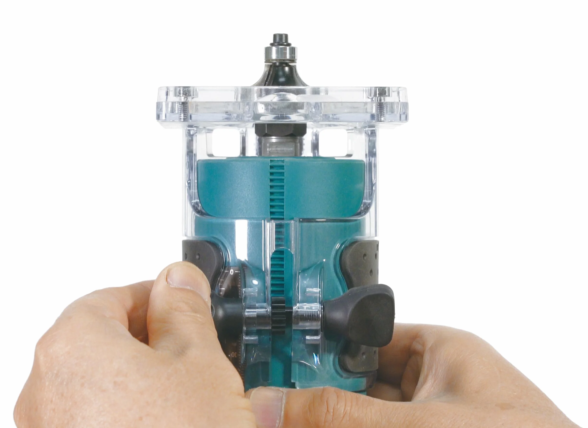 Makita DRT52Z 18V Li-Ion LXT Brushless Router/Trimmer, batterie e caricabatterie non inclusi