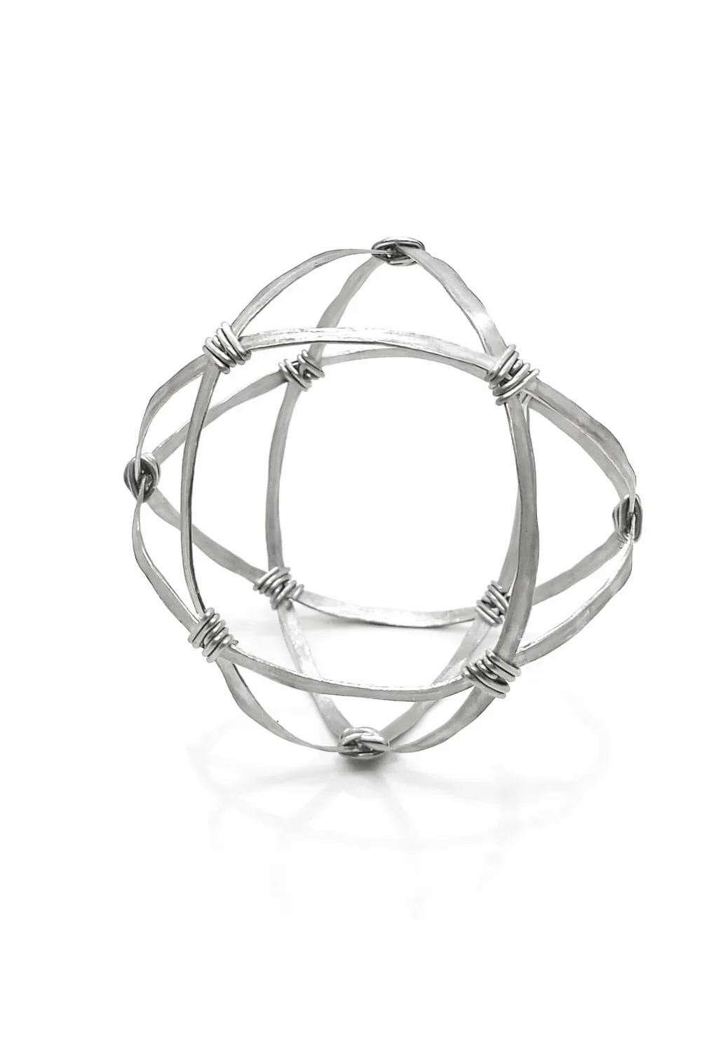 Generico Crystal Genesa Artigianale 11 cm Geometria Sacra Fatta a Mano Struttura Decorativa Energetica