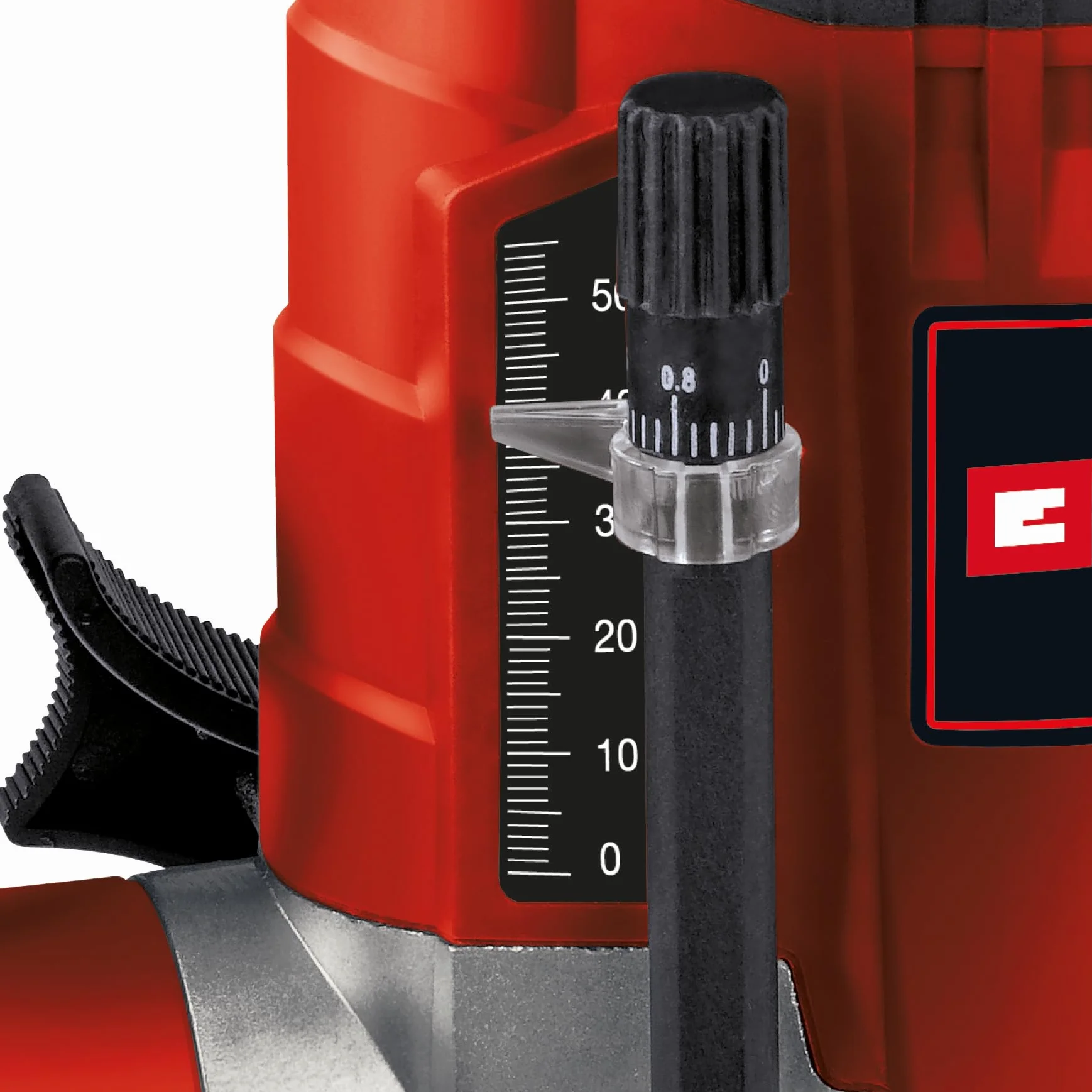 Einhell fresatrice verticale TC-RO 1155 Kit (1100 Watt, Ø 6 e 8 mm, regolazione della velocità, guida parallela, adattatore di aspirazione, incl. accessori e varie frese)