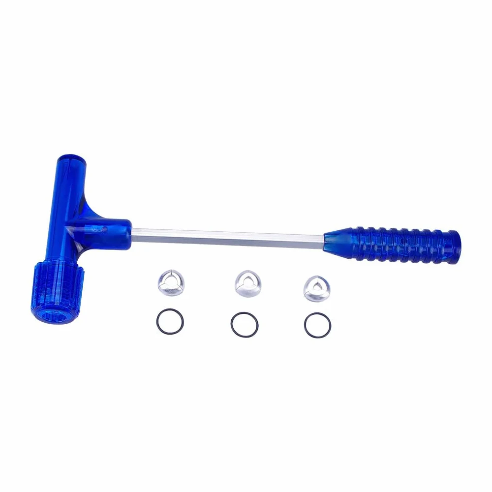 Martello estrattore di proiettili a Impatto con Tre Set di Utensili manuali Impugnatura Comoda Famiglia Multifunzionale Professionale, Blu